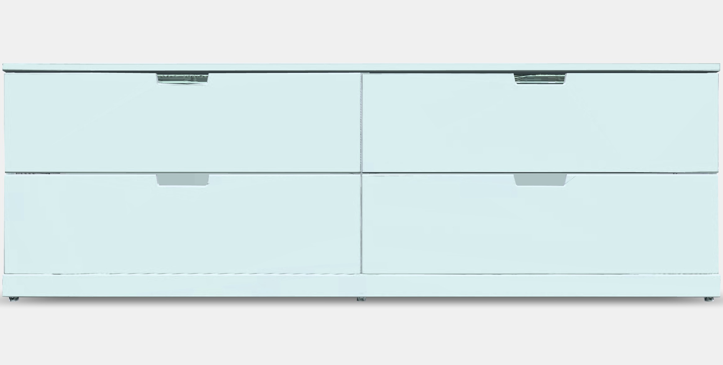 NORDLI 4-drawer chest of drawers Low-poly 3D model_11
