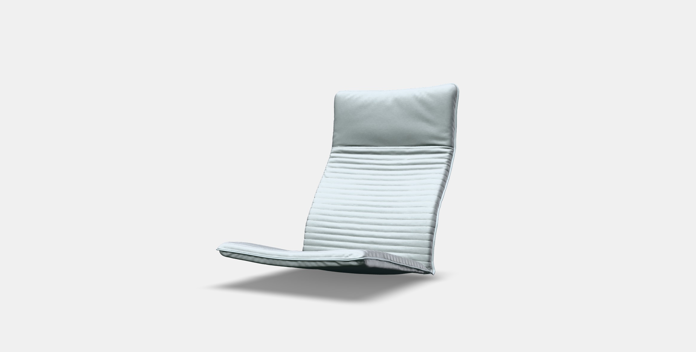 POANG armchair cushion 2 Low-poly 3D model_12