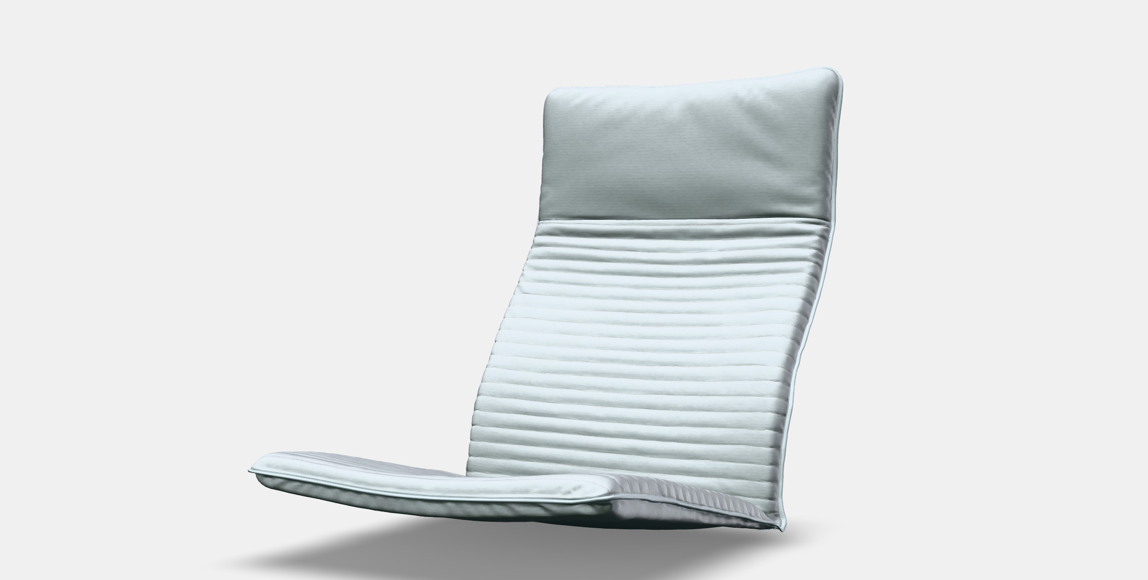 POANG armchair cushion 2 Low-poly 3D model_11