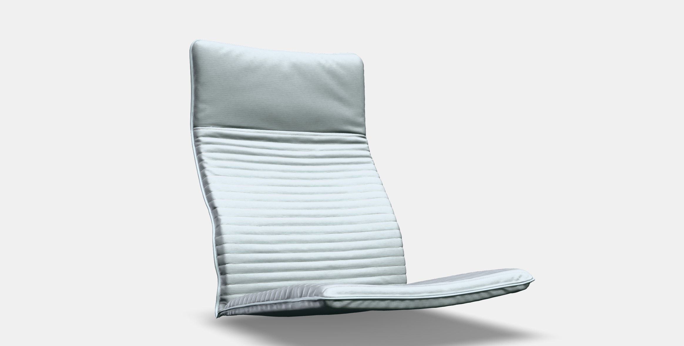 POANG armchair cushion 2 Low-poly 3D model_10