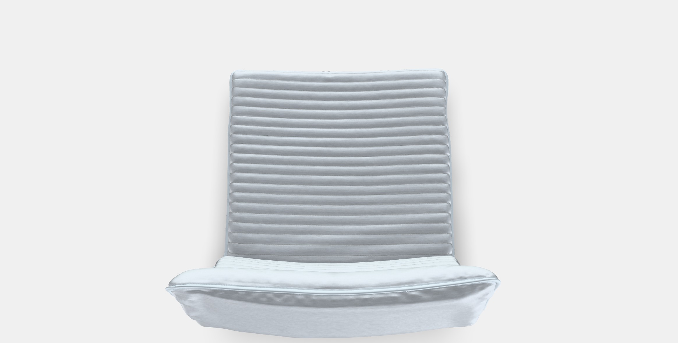 POANG armchair cushion 2 Low-poly 3D model_2