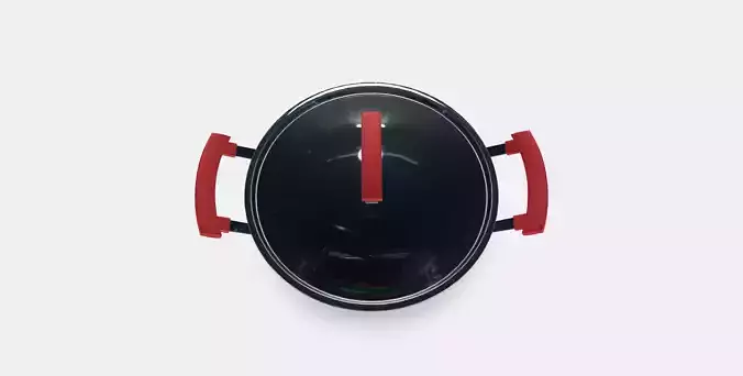 IDENTISK deep fryer with lid