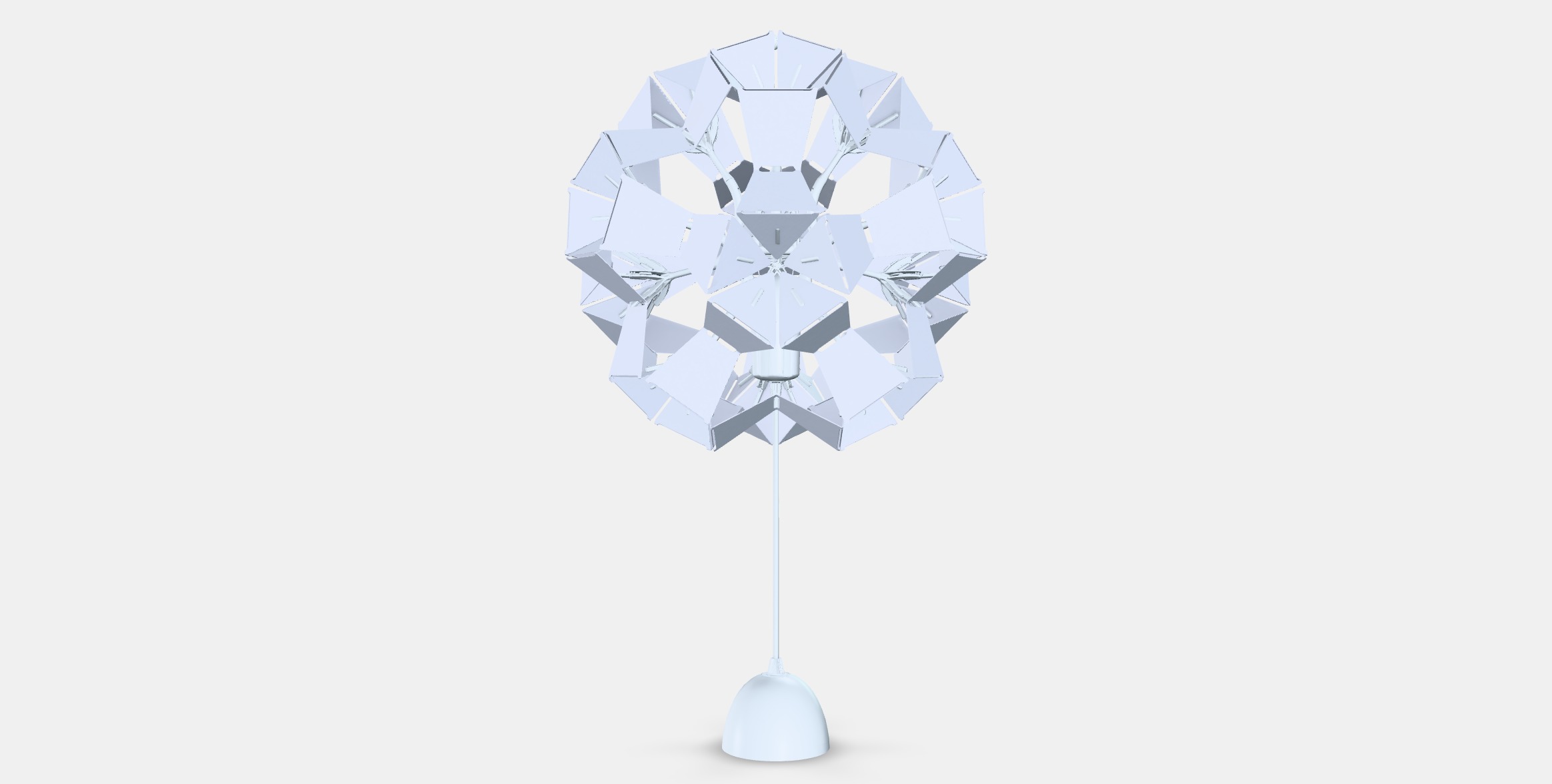 RAMSELE Pendant Lamp Low-poly 3D model_5