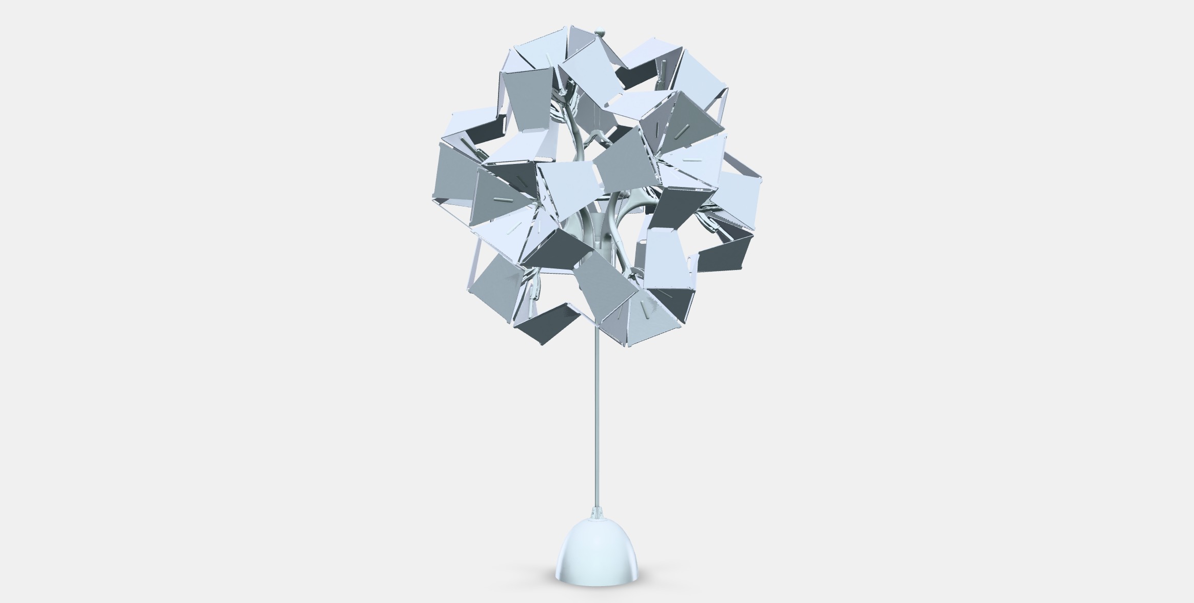 RAMSELE Pendant Lamp Low-poly 3D model_9