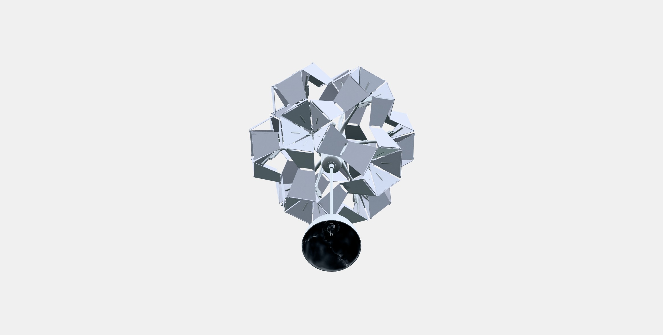 RAMSELE Pendant Lamp Low-poly 3D model_6