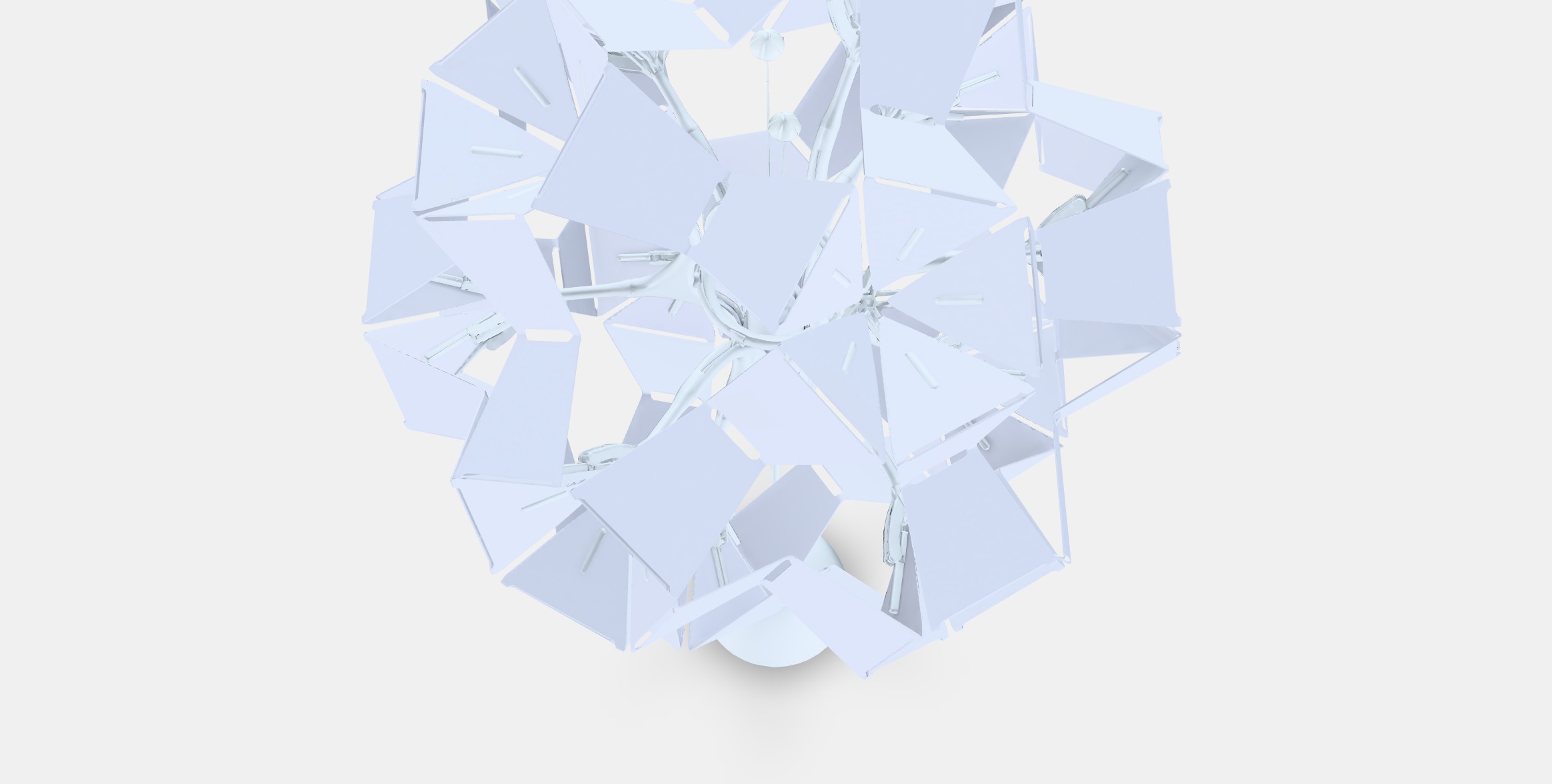 RAMSELE Pendant Lamp Low-poly 3D model_4