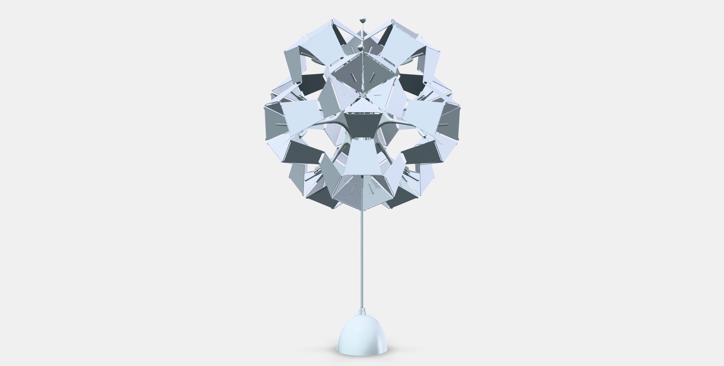 RAMSELE Pendant Lamp Low-poly 3D model_12