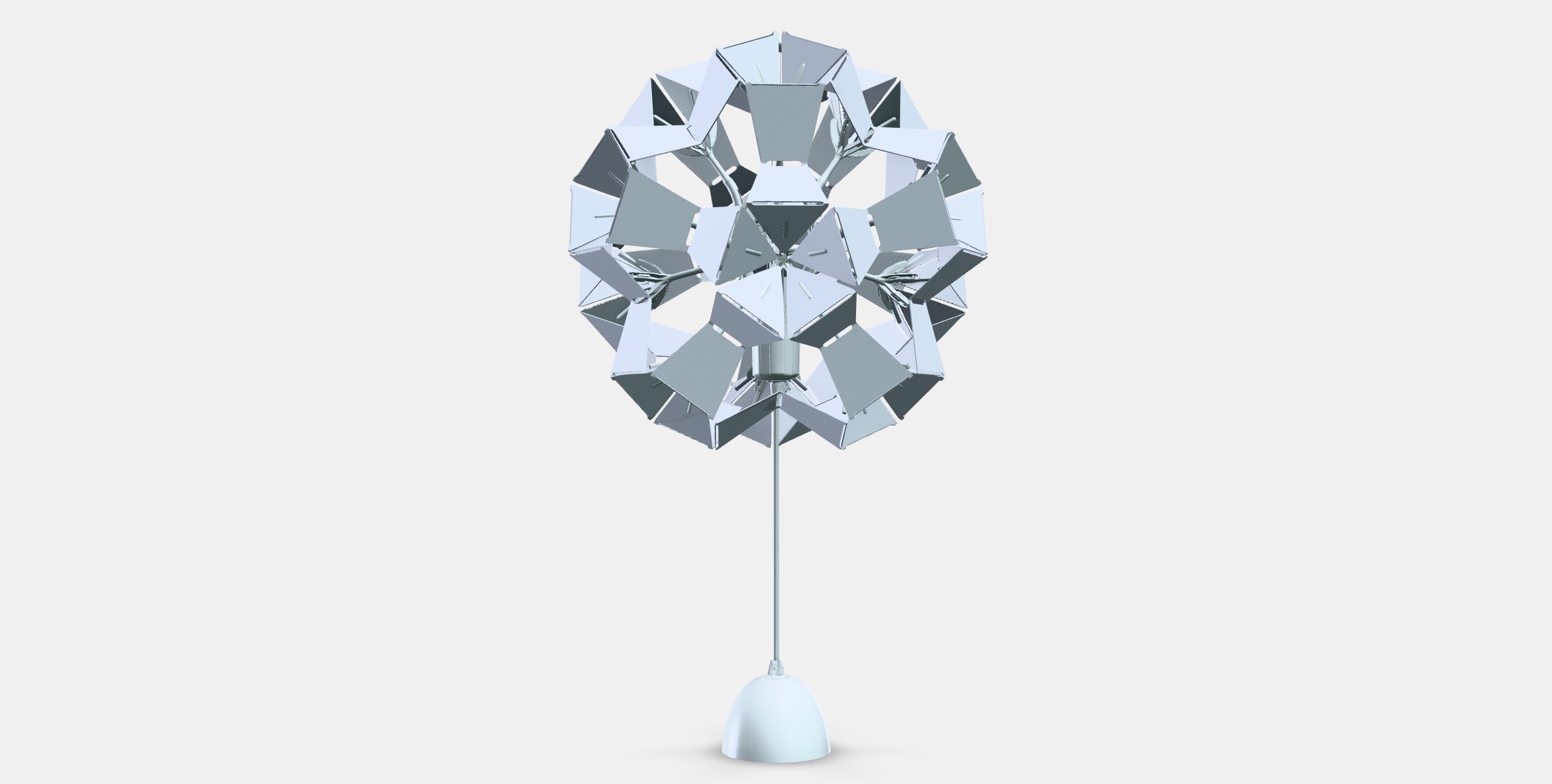 RAMSELE Pendant Lamp Low-poly 3D model_3