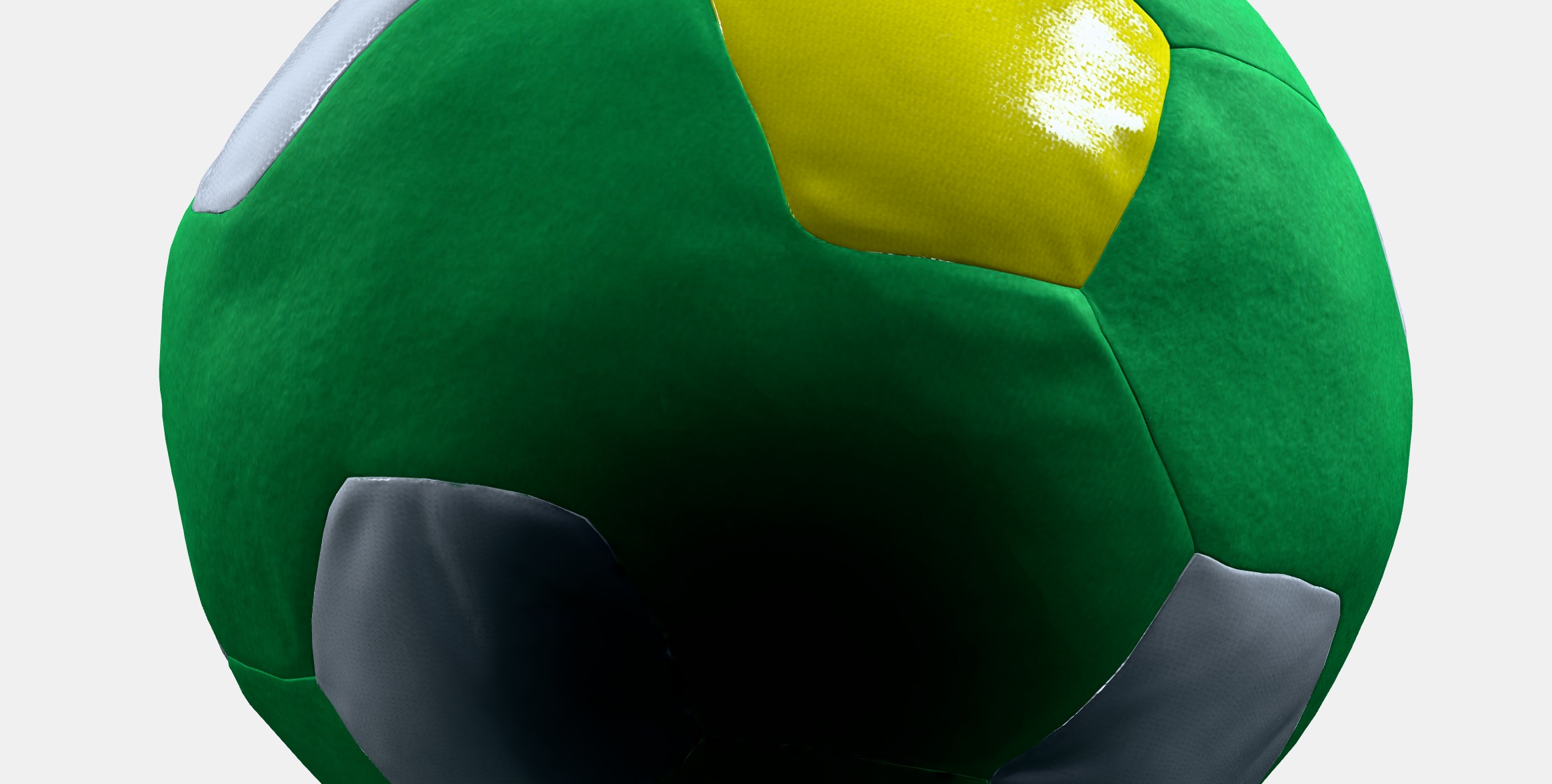 SPARKA soft toy Low-poly 3D model_5