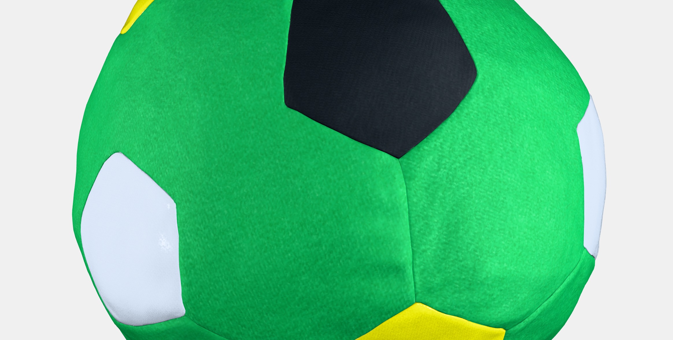 SPARKA soft toy Low-poly 3D model_12