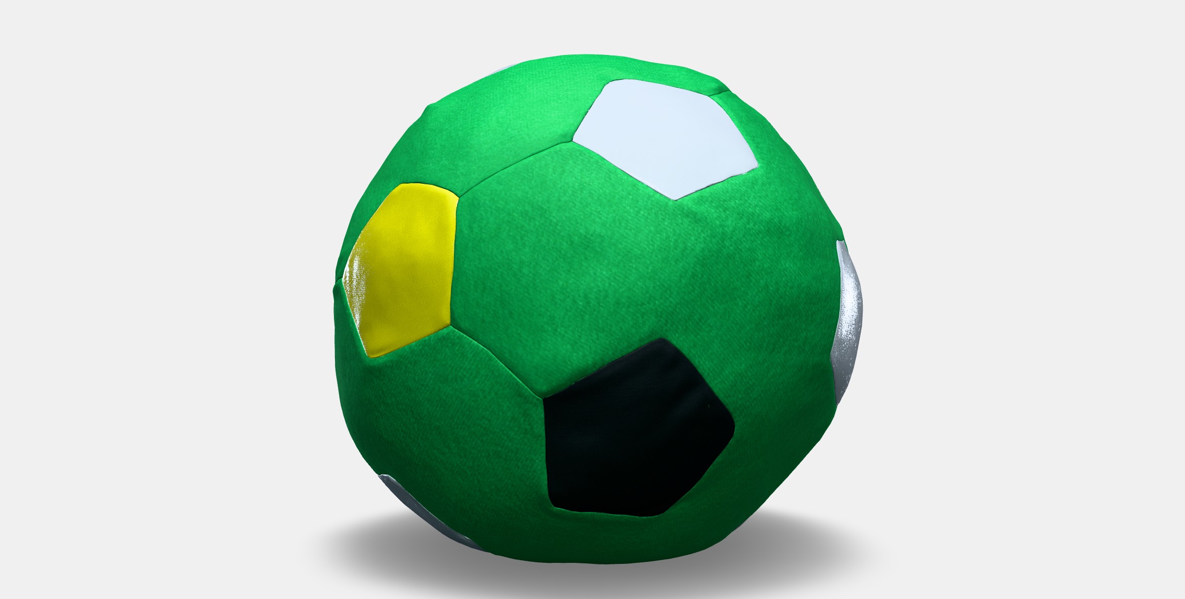 SPARKA soft toy Low-poly 3D model_11