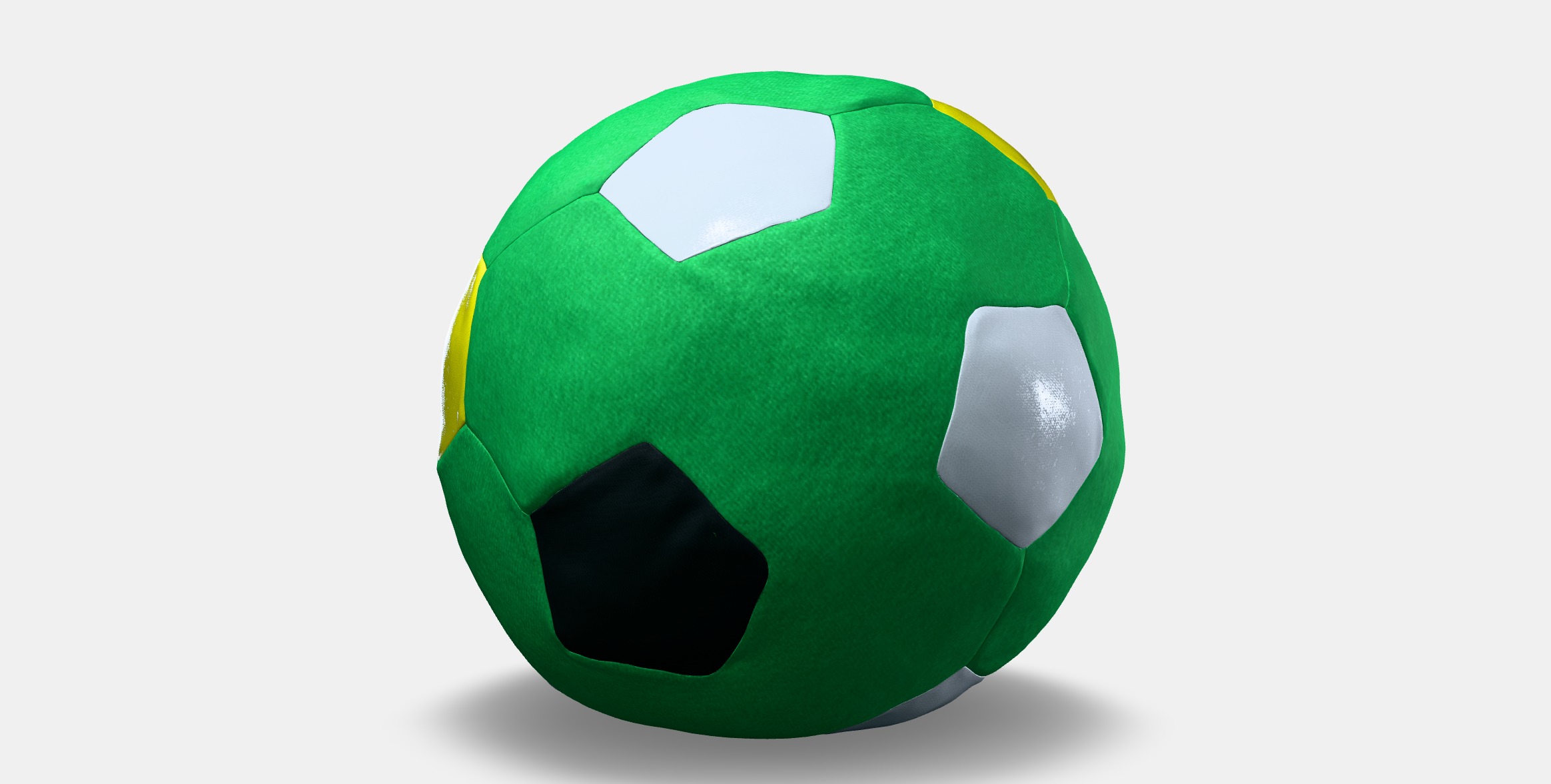SPARKA soft toy Low-poly 3D model_10