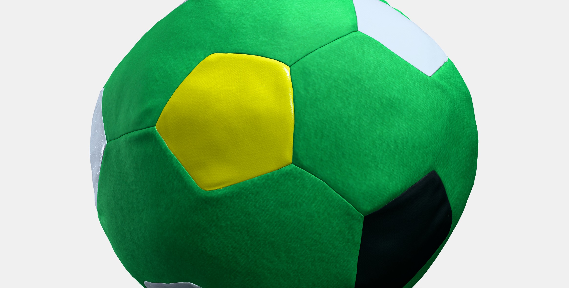 SPARKA soft toy Low-poly 3D model_6