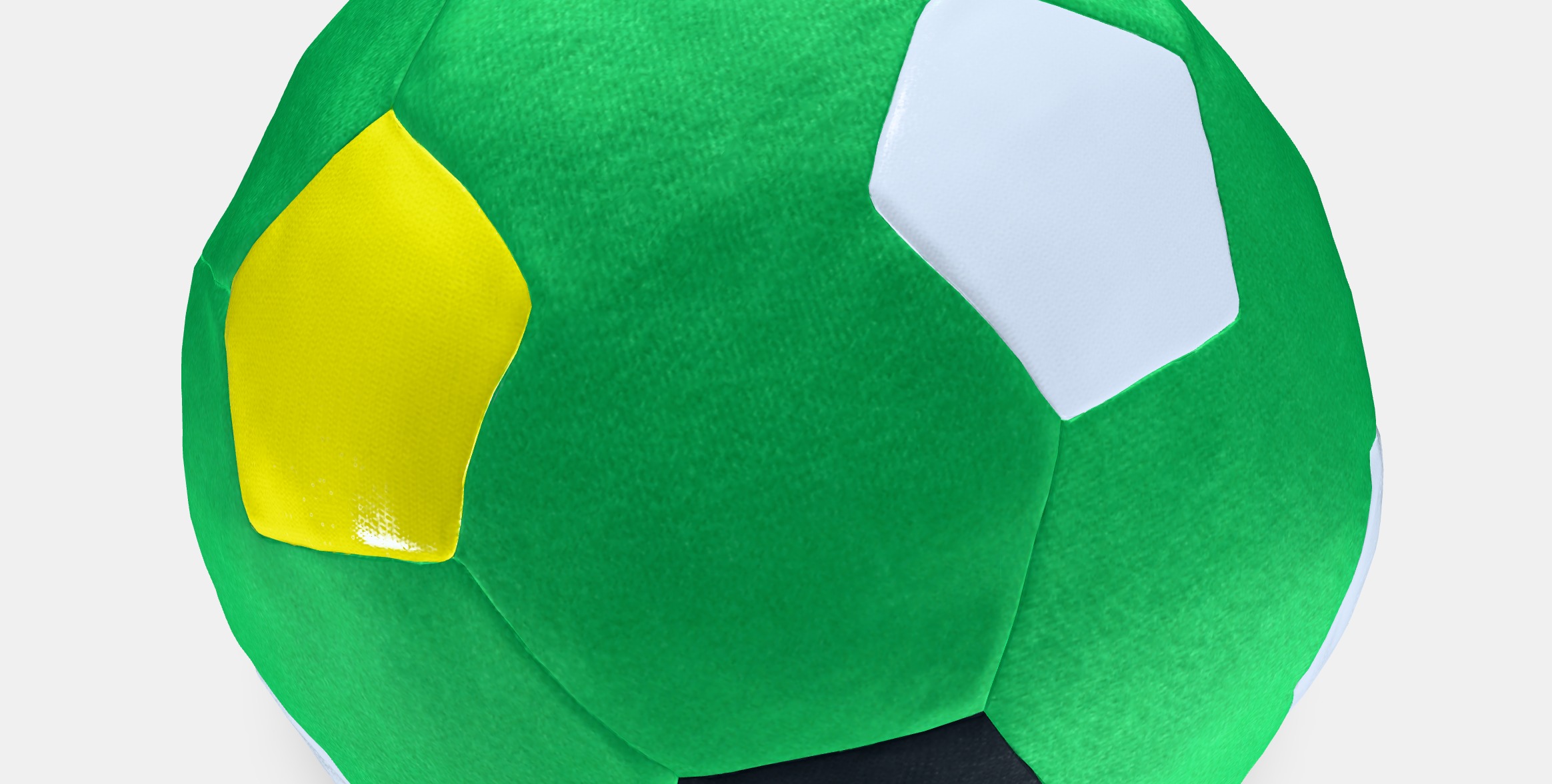 SPARKA soft toy Low-poly 3D model_8