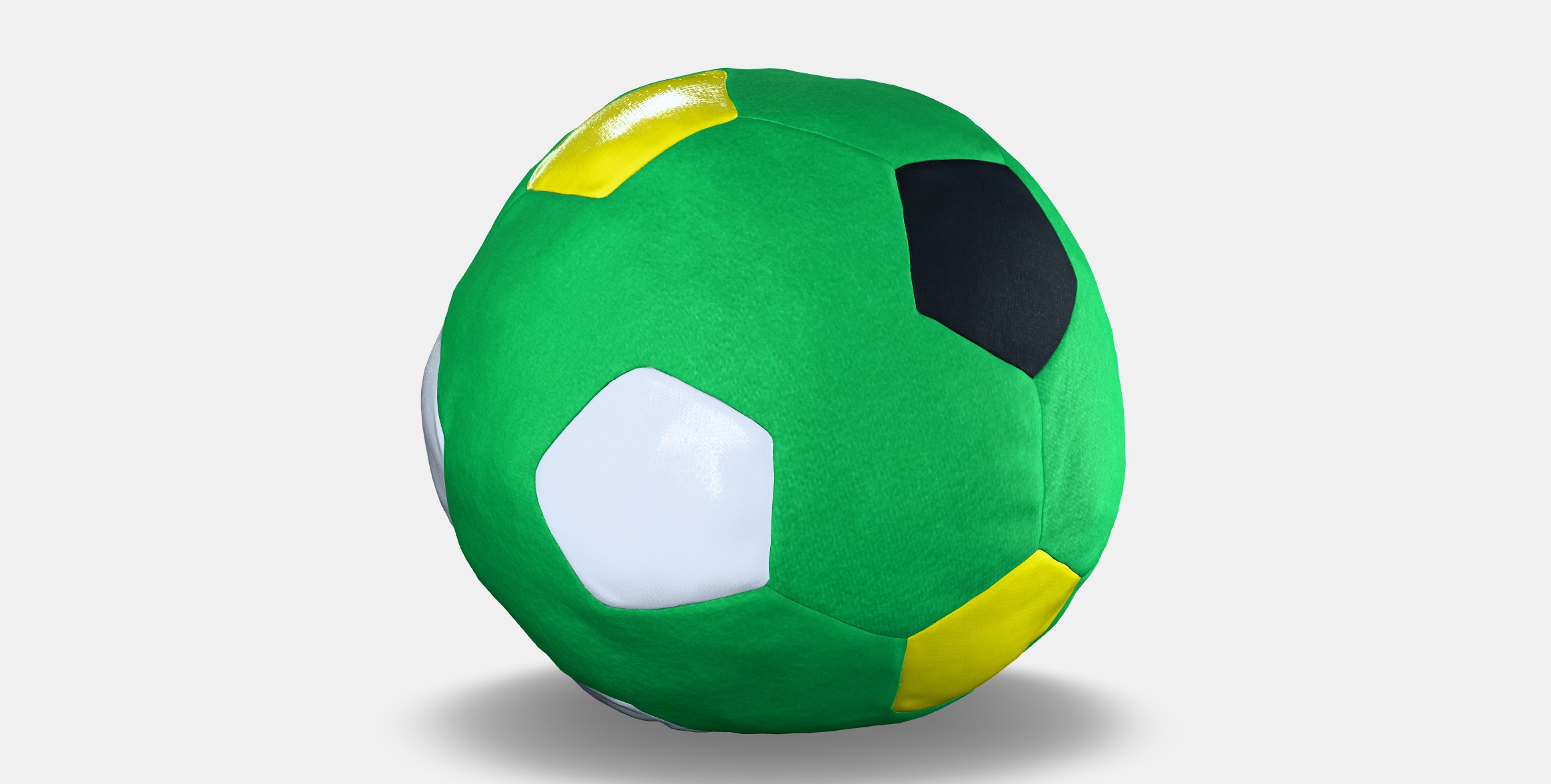 SPARKA soft toy Low-poly 3D model_15