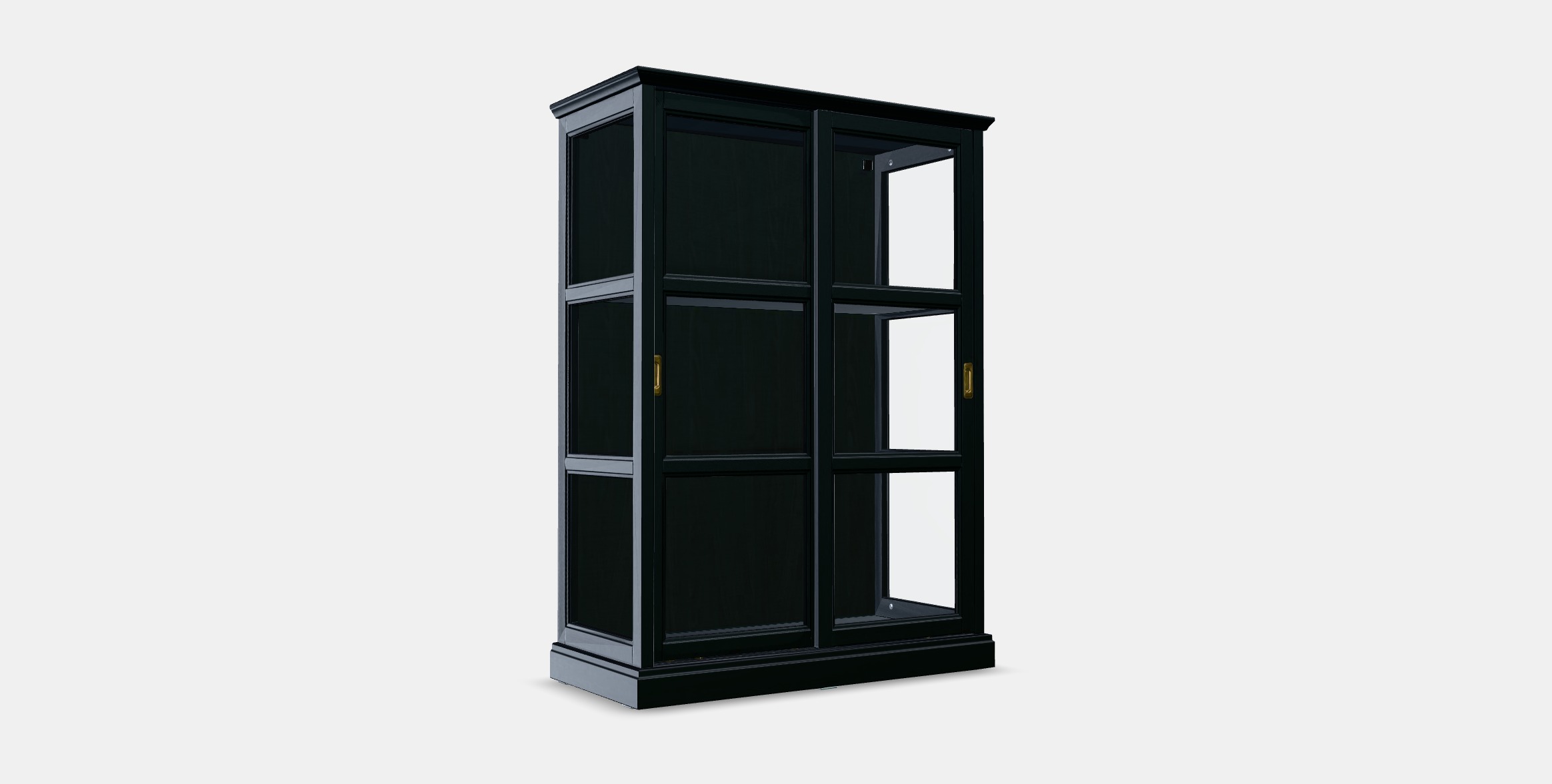 MALSJO Display cabinet Low-poly 3D model_3