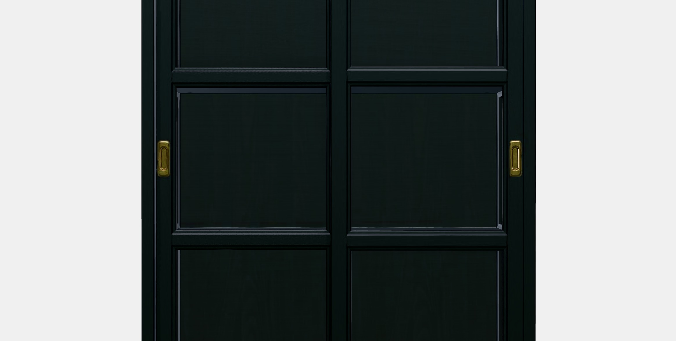 MALSJO Display cabinet Low-poly 3D model_11