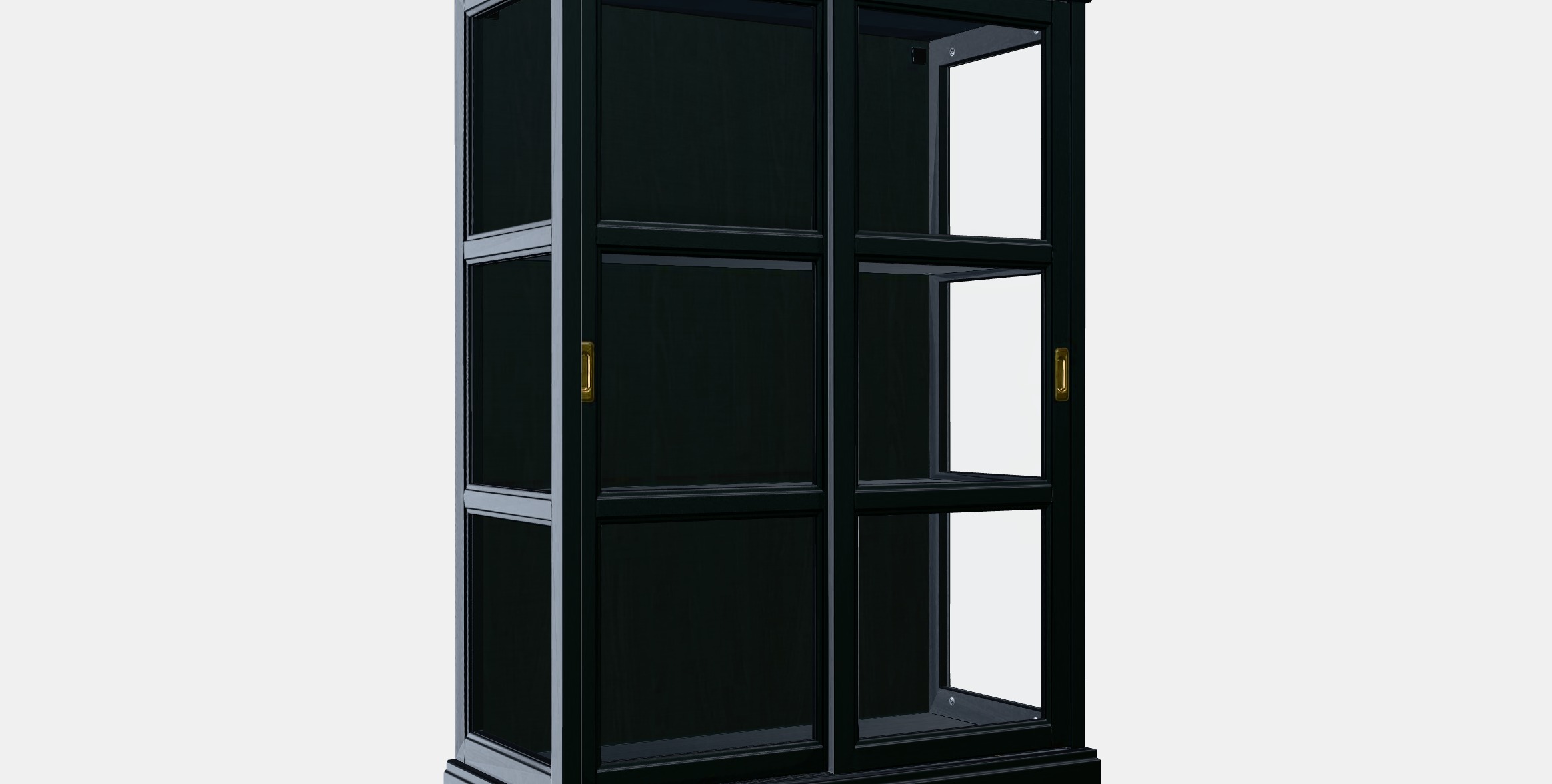 MALSJO Display cabinet Low-poly 3D model_9