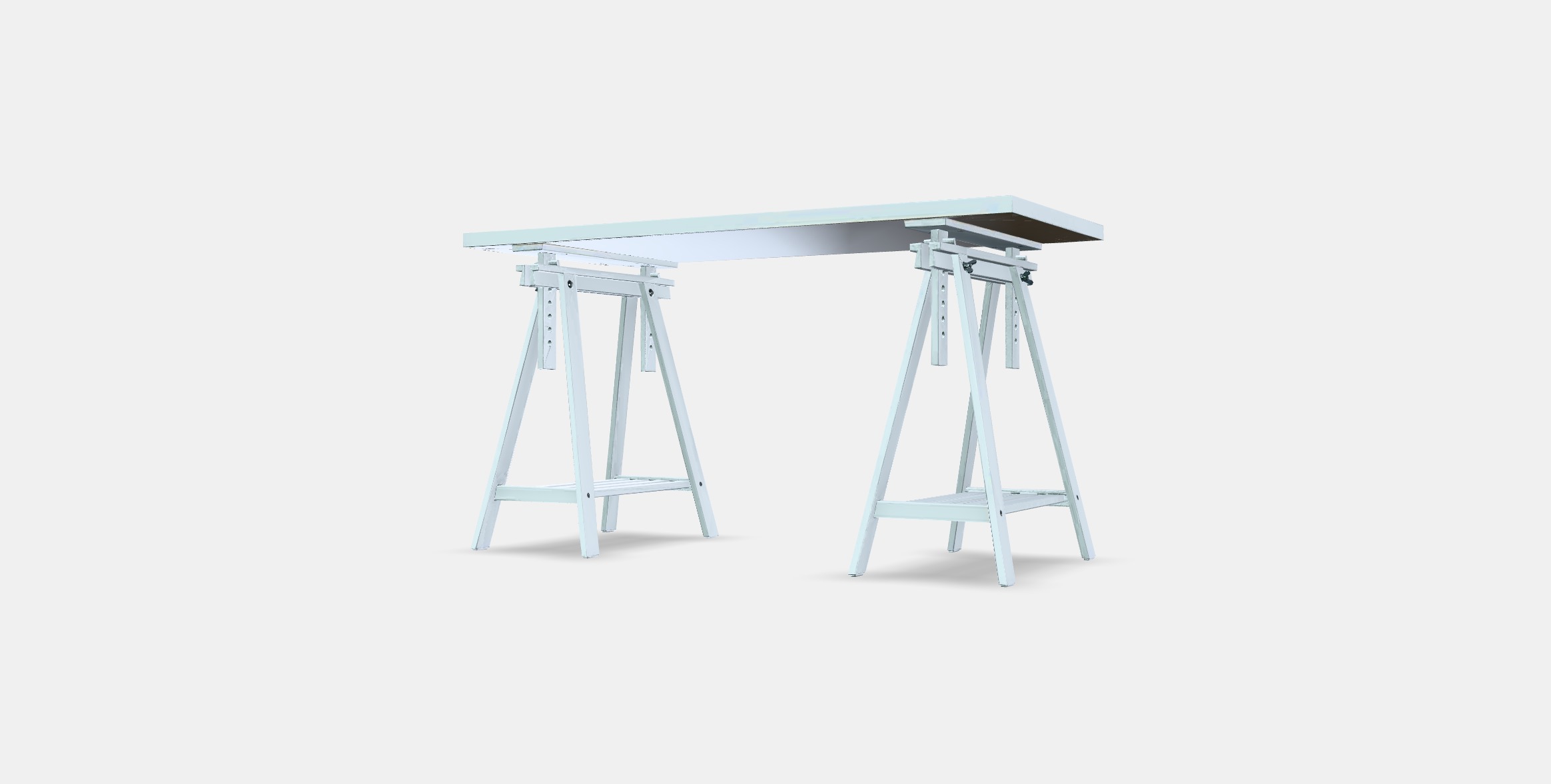 LAGKAPTEN - CENTER BACK Desk Low-poly 3D model_12