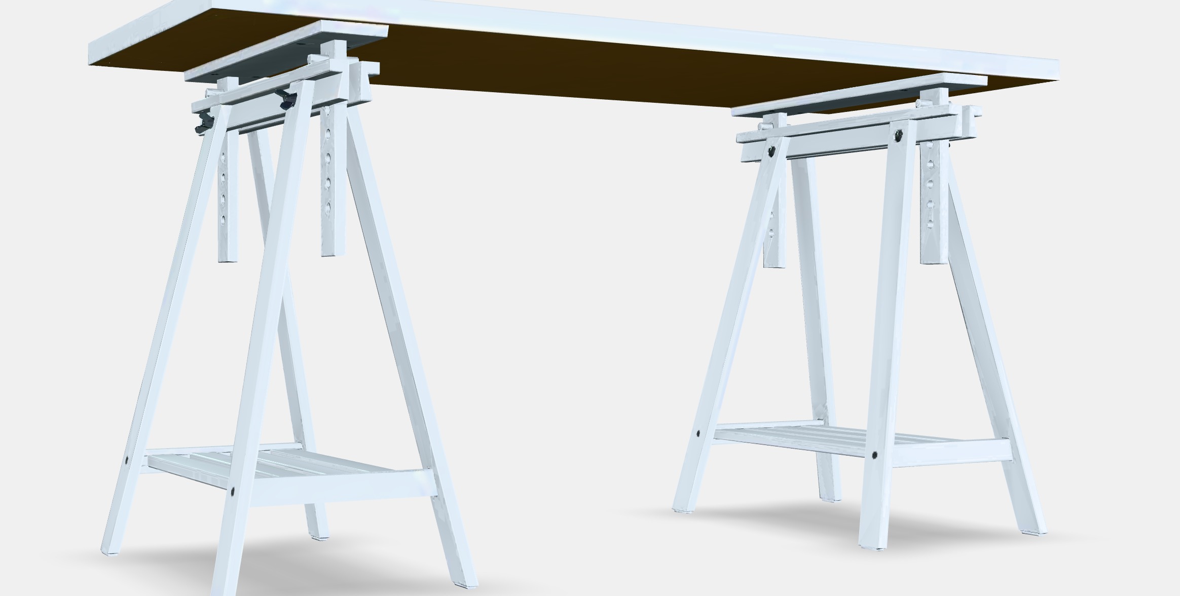 LAGKAPTEN - CENTER BACK Desk Low-poly 3D model_2