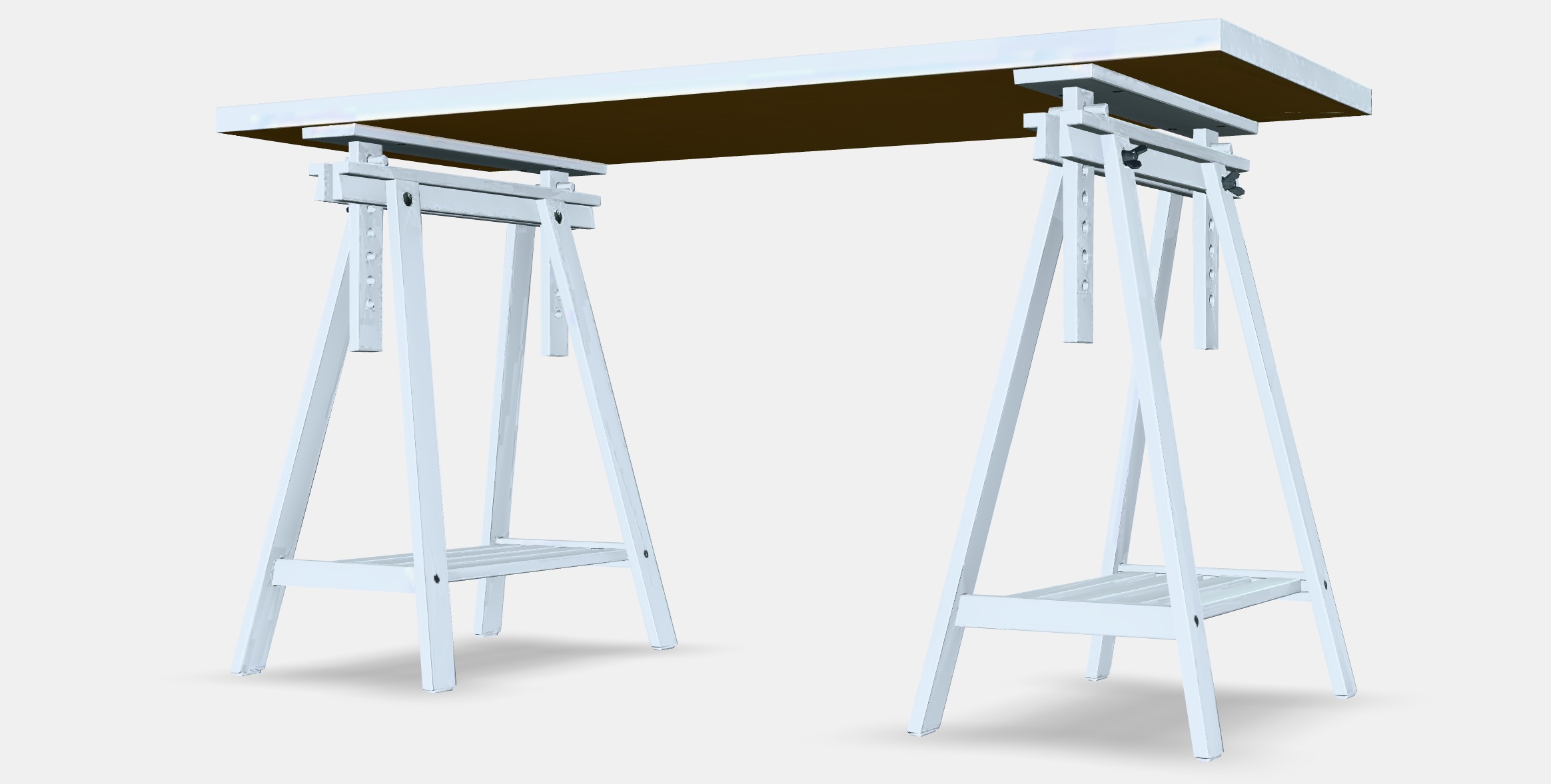 LAGKAPTEN - CENTER BACK Desk Low-poly 3D model_6