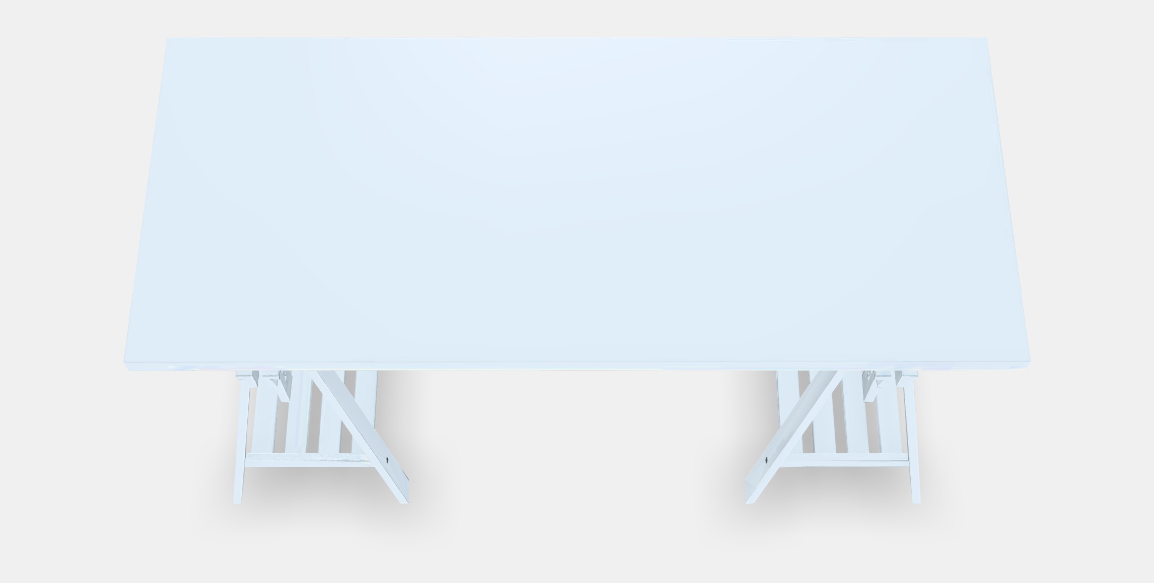 LAGKAPTEN - CENTER BACK Desk Low-poly 3D model_4