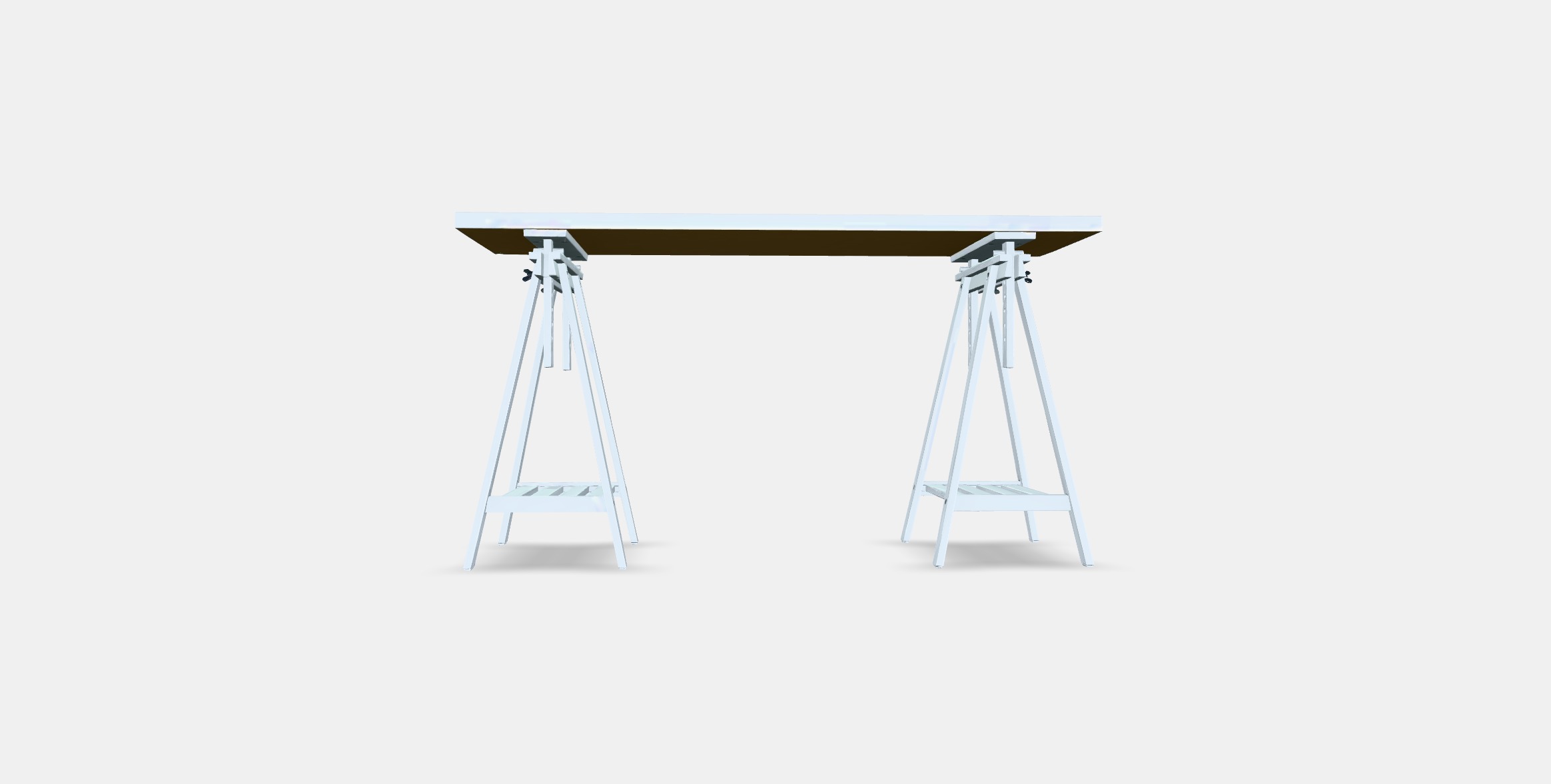 LAGKAPTEN - CENTER BACK Desk Low-poly 3D model_14