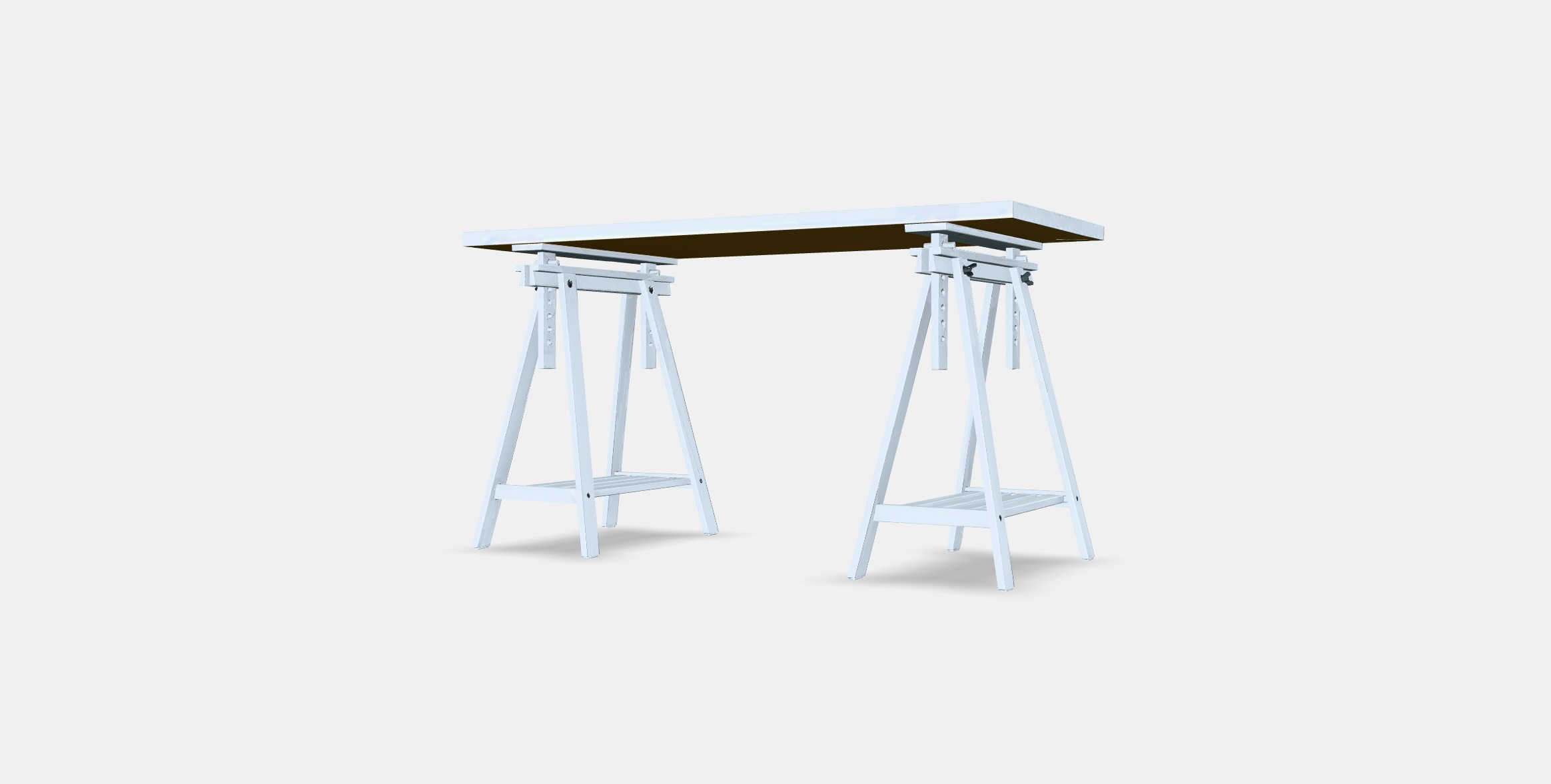 LAGKAPTEN - CENTER BACK Desk Low-poly 3D model_5