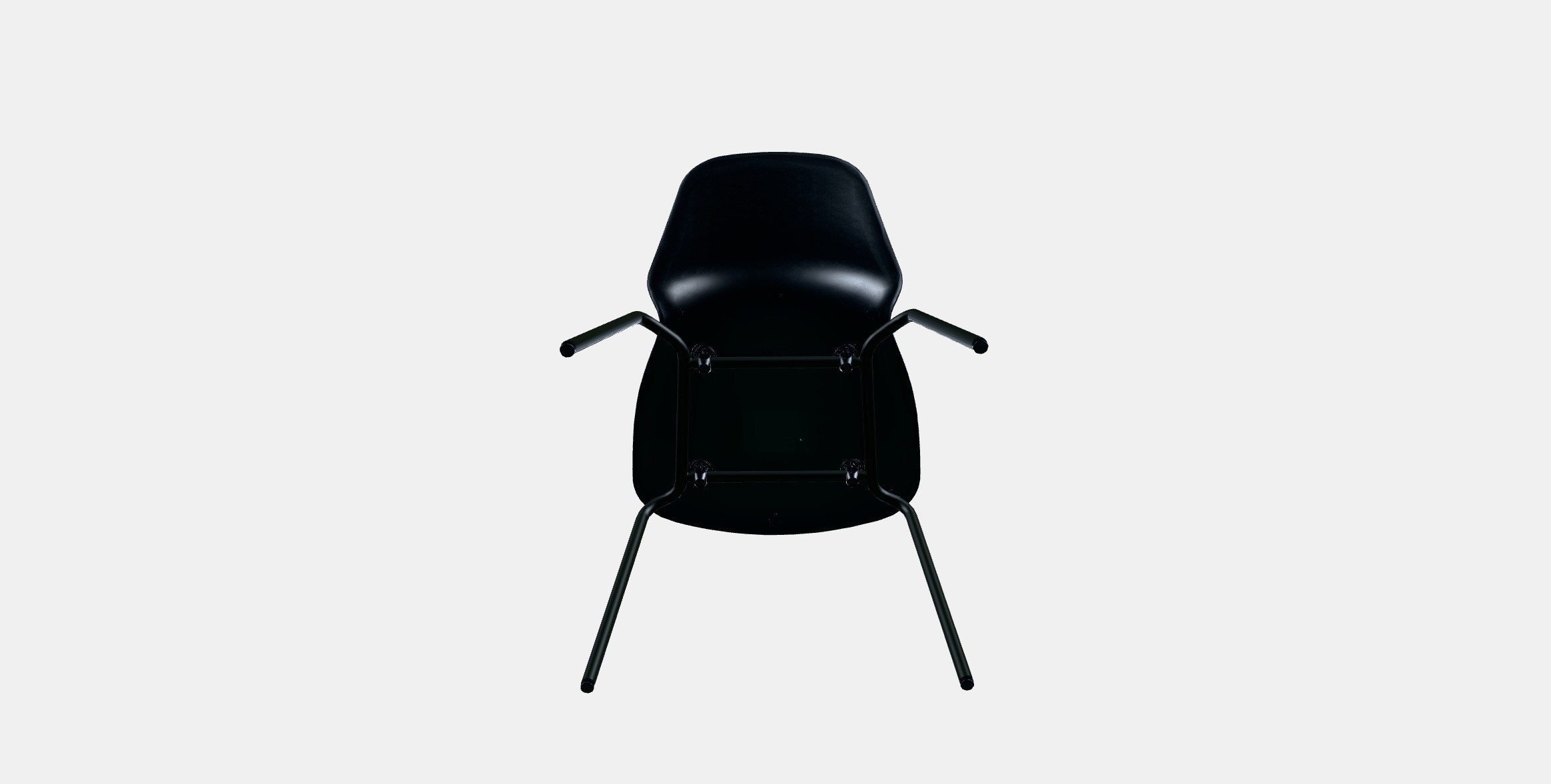 LIDAS Chair 2 Low-poly 3D model_5