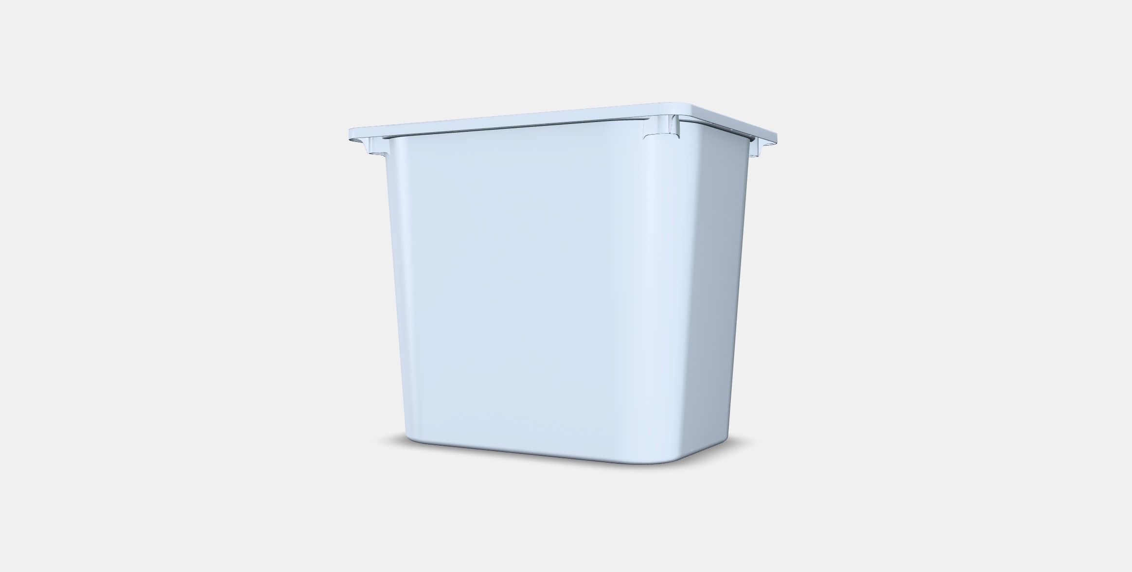 TROFAST Back Low-poly 3D model_4