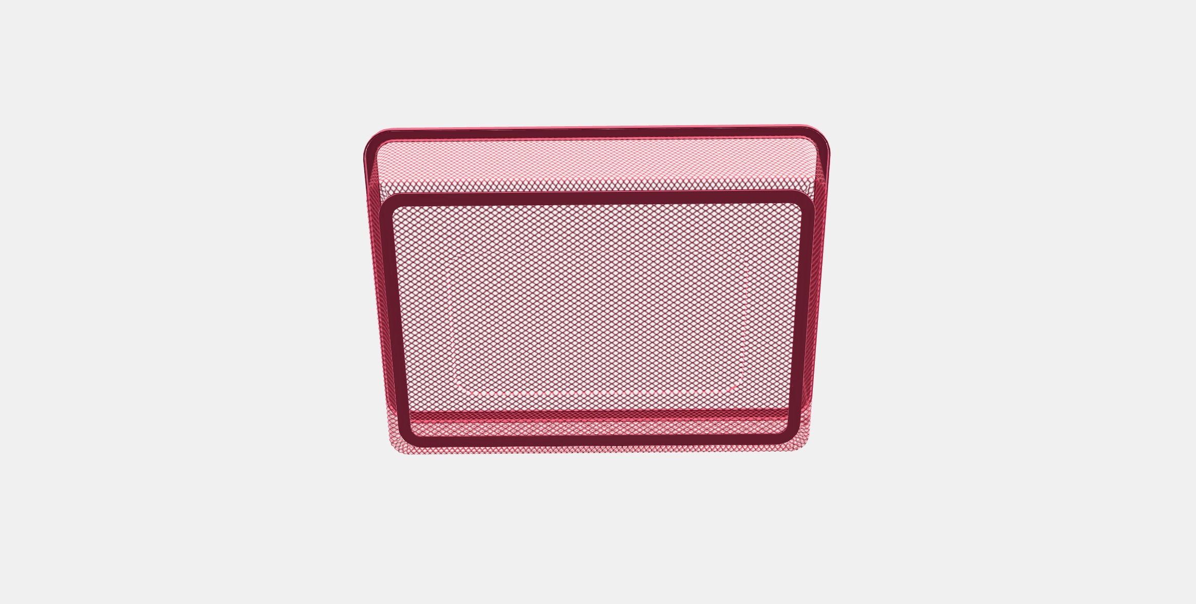 TROFAST Mesh storage box Low-poly 3D model_6