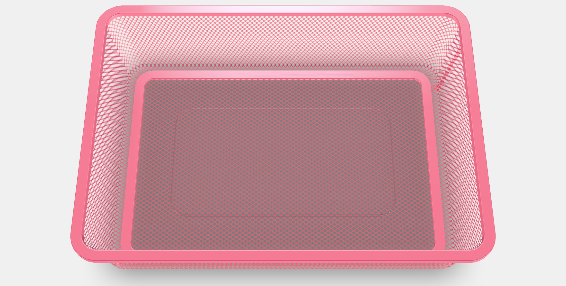 TROFAST Mesh storage box Low-poly 3D model_4