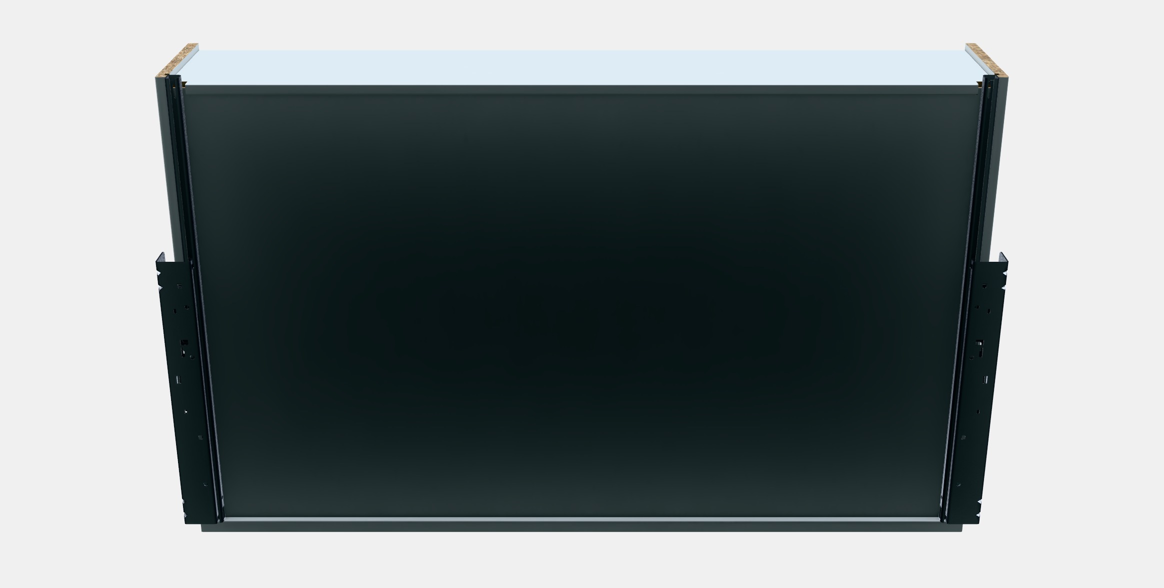 COMPLEMENT Box with glass front Low-poly 3D model_9