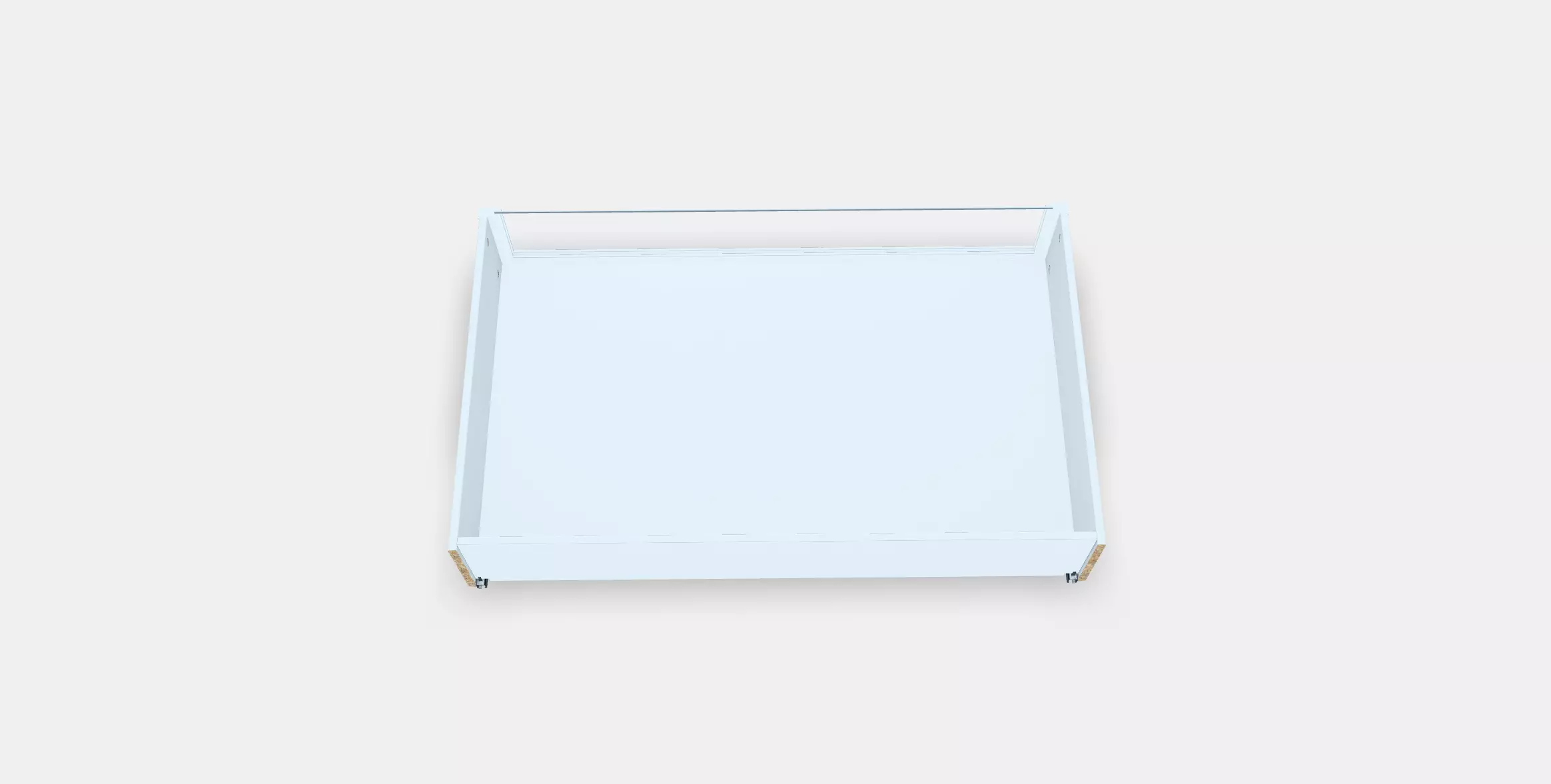 COMPLEMENT Box with glass front Low-poly 3D model_0