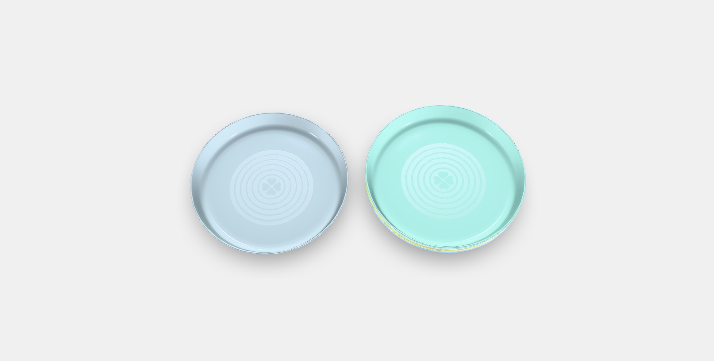 KALAS Plate Low-poly 3D model_2