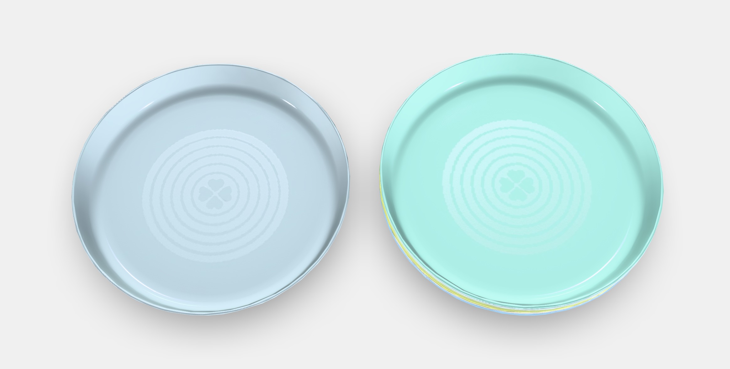 KALAS Plate Low-poly 3D model_4