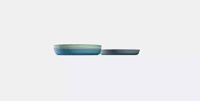 KALAS Plate Low-poly 3D model