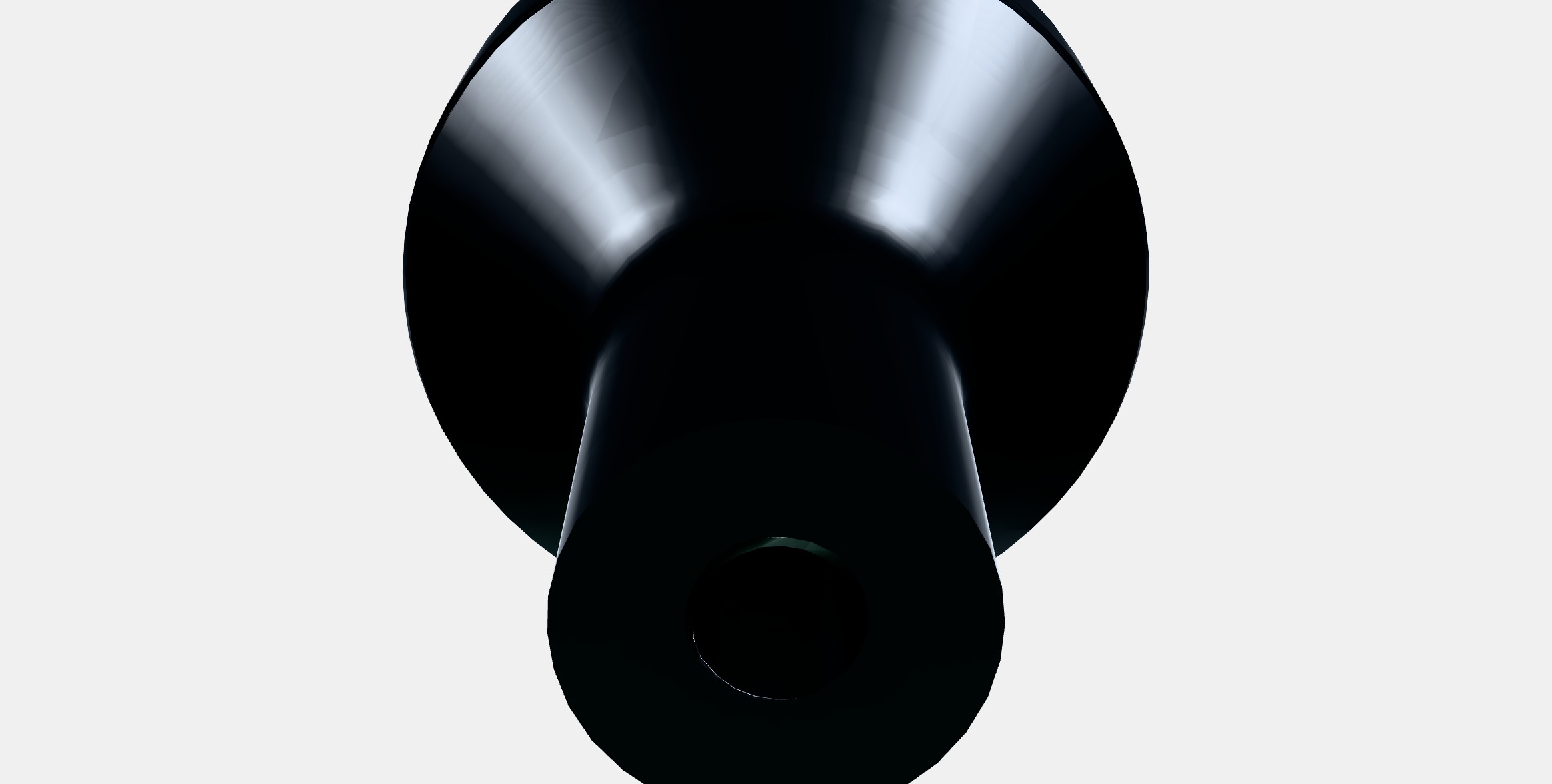 BAGGANAS Knob 2 Low-poly 3D model_8