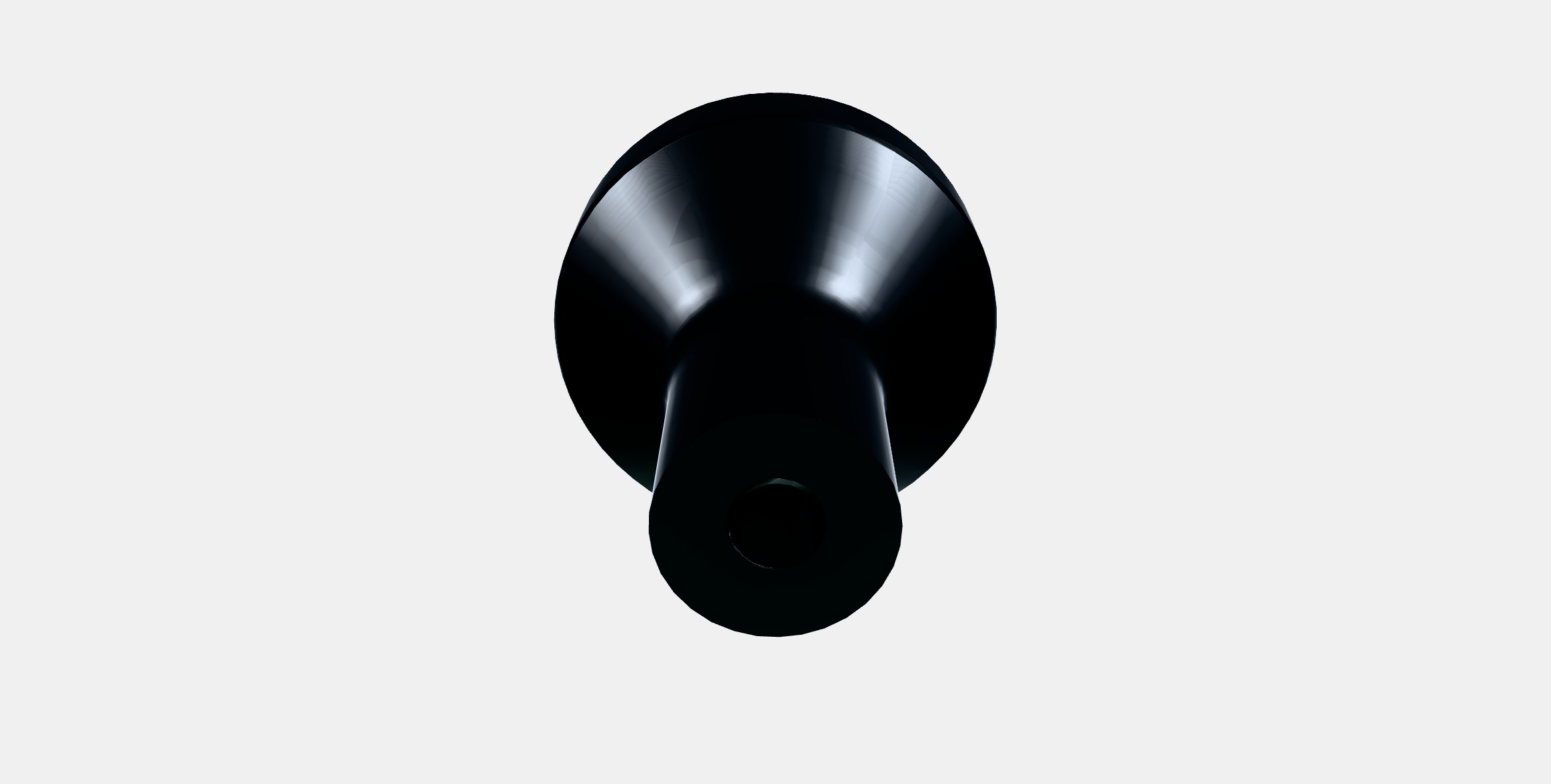 BAGGANAS Knob 2 Low-poly 3D model_7