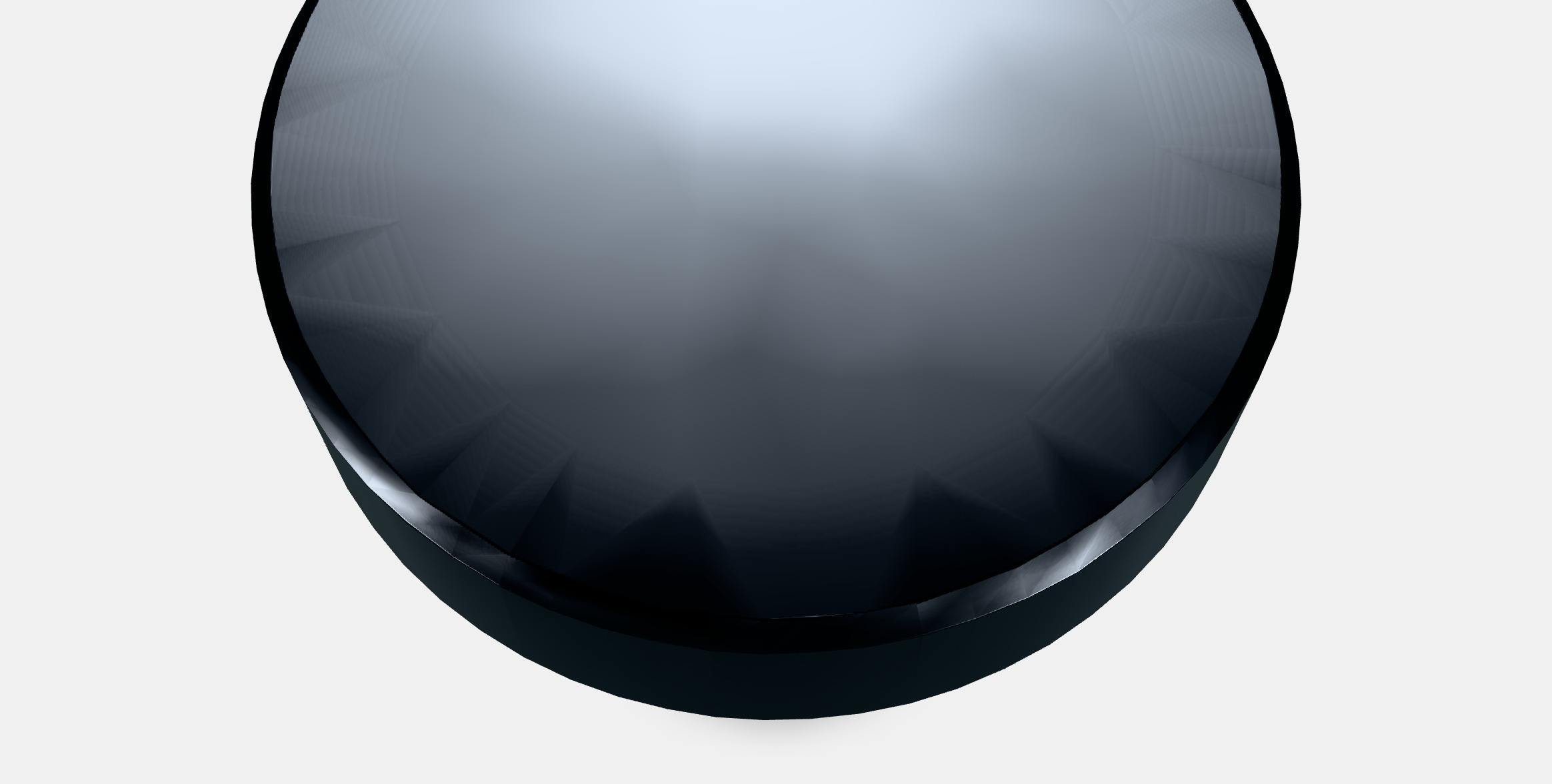 BAGGANAS Knob 2 Low-poly 3D model_4