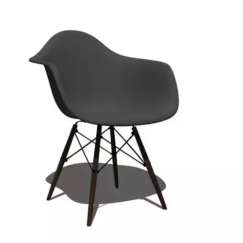 Armchair Daw by Vitra Eames