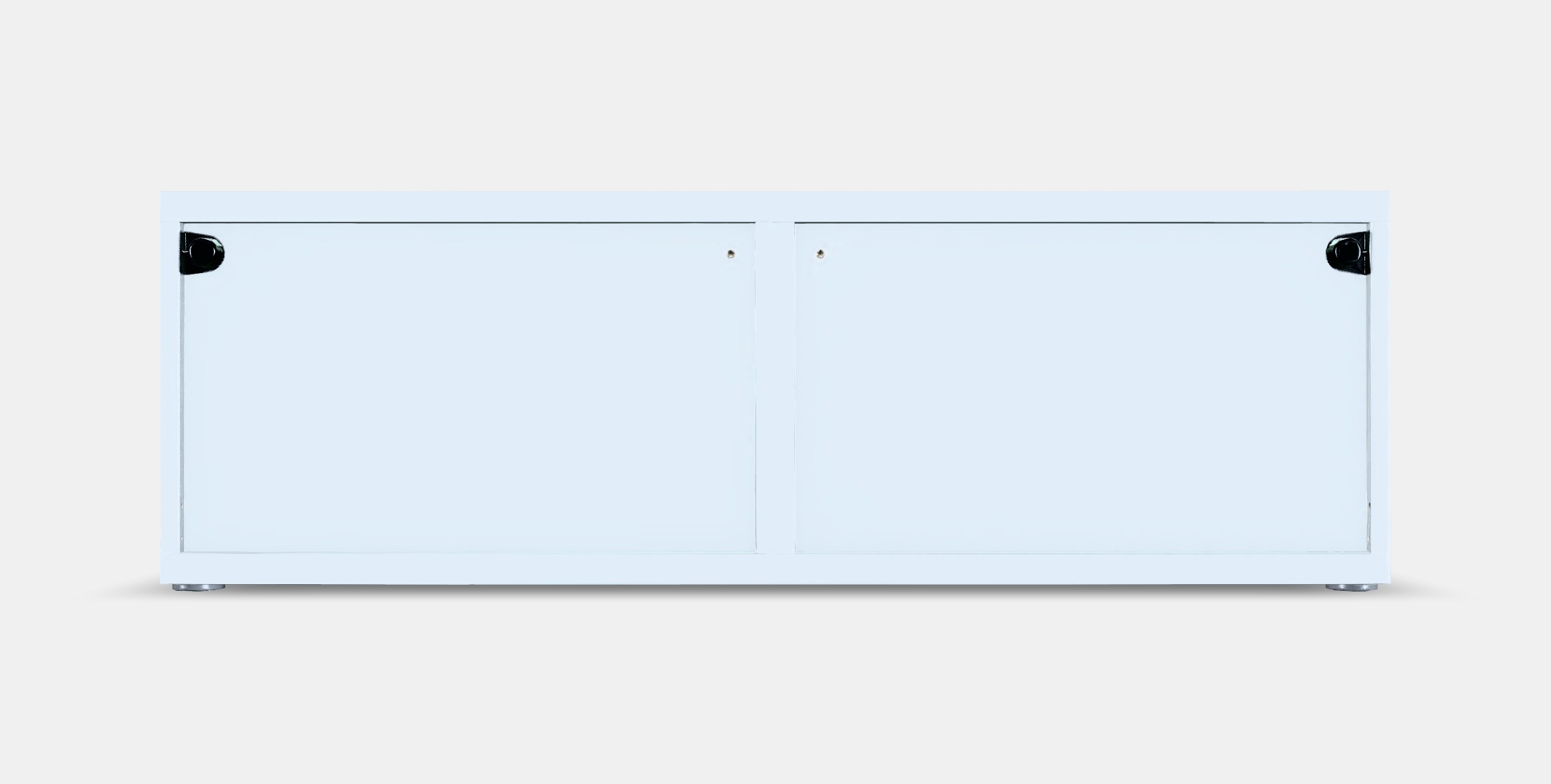 BESTA Shelf with doors Low-poly 3D model_15