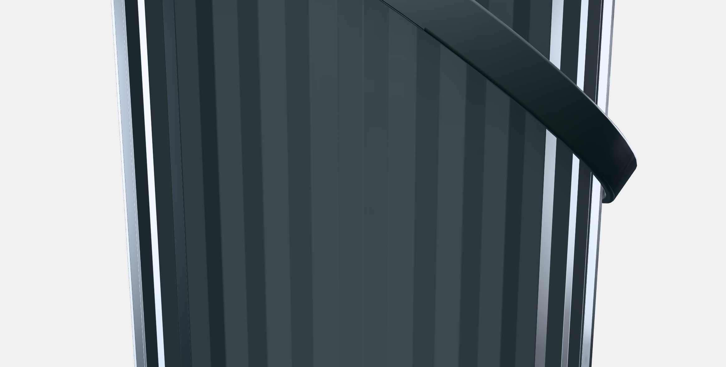 POND Container with lid 1 Low-poly 3D model_11