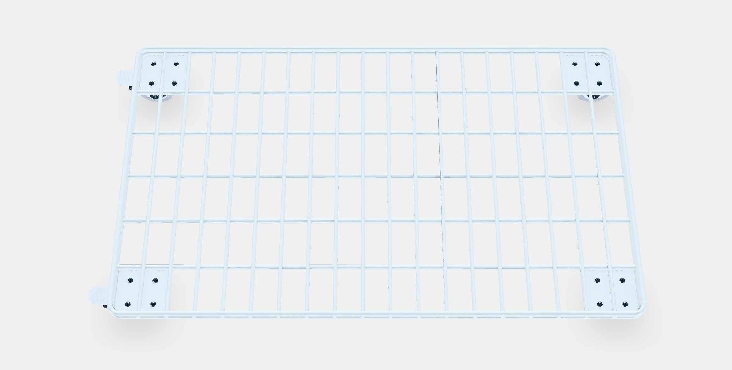 ENCLOSURE Wheeled trolley Low-poly 3D model_2