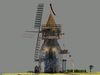 Medieval Windmill 3D model_1
