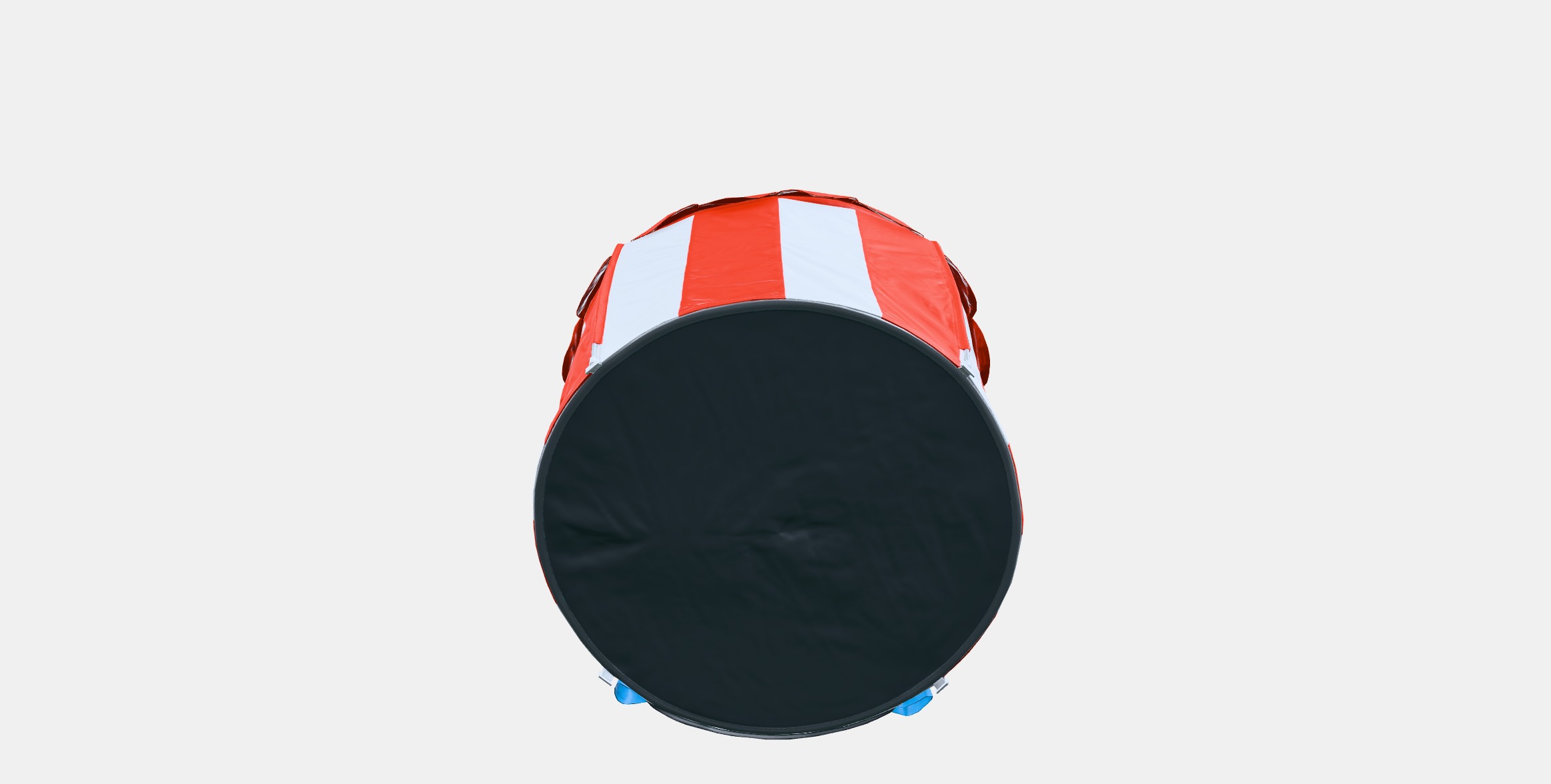 CIRCUS TENT Tent Low-poly 3D model_7