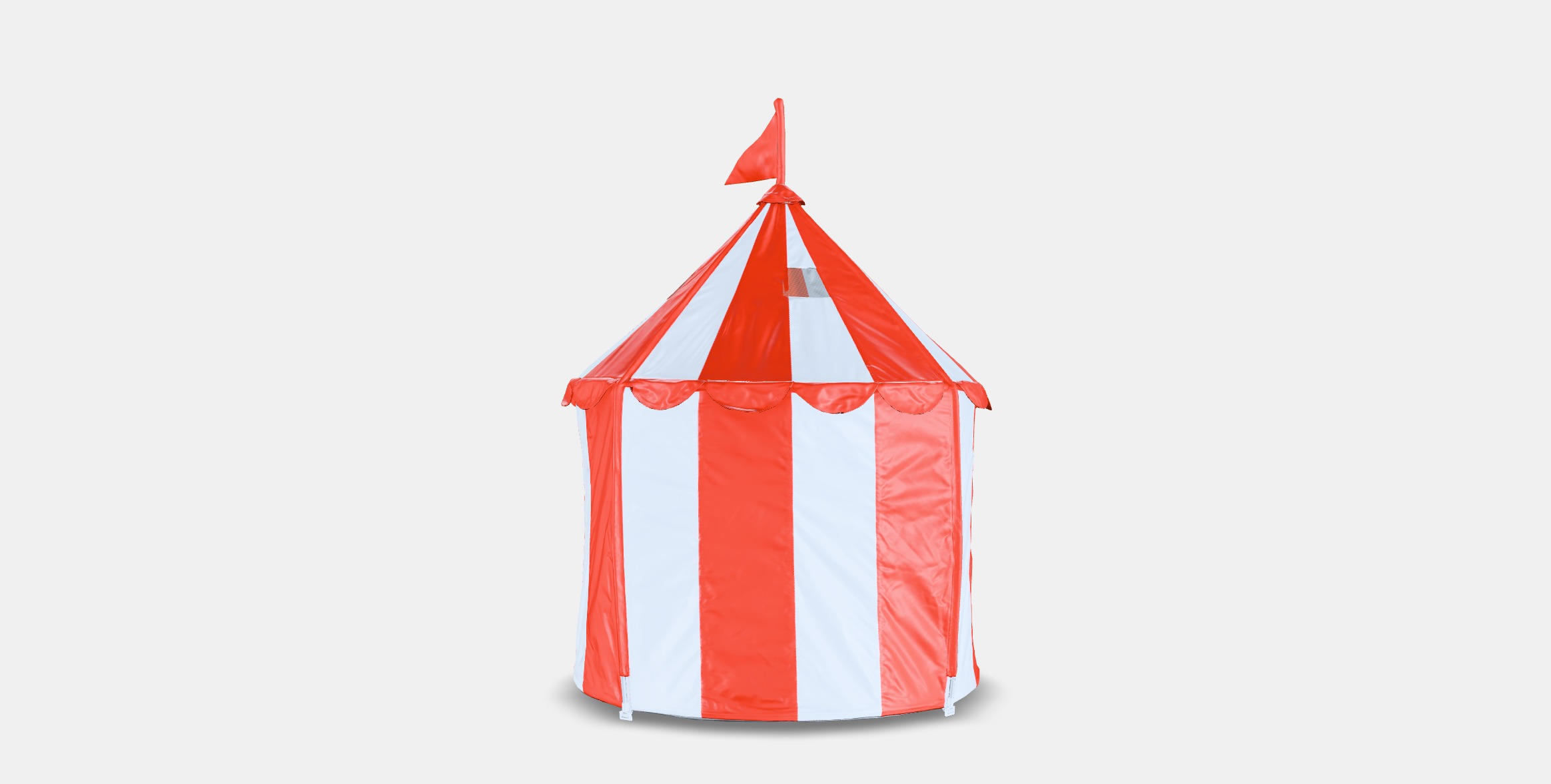 CIRCUS TENT Tent Low-poly 3D model_14