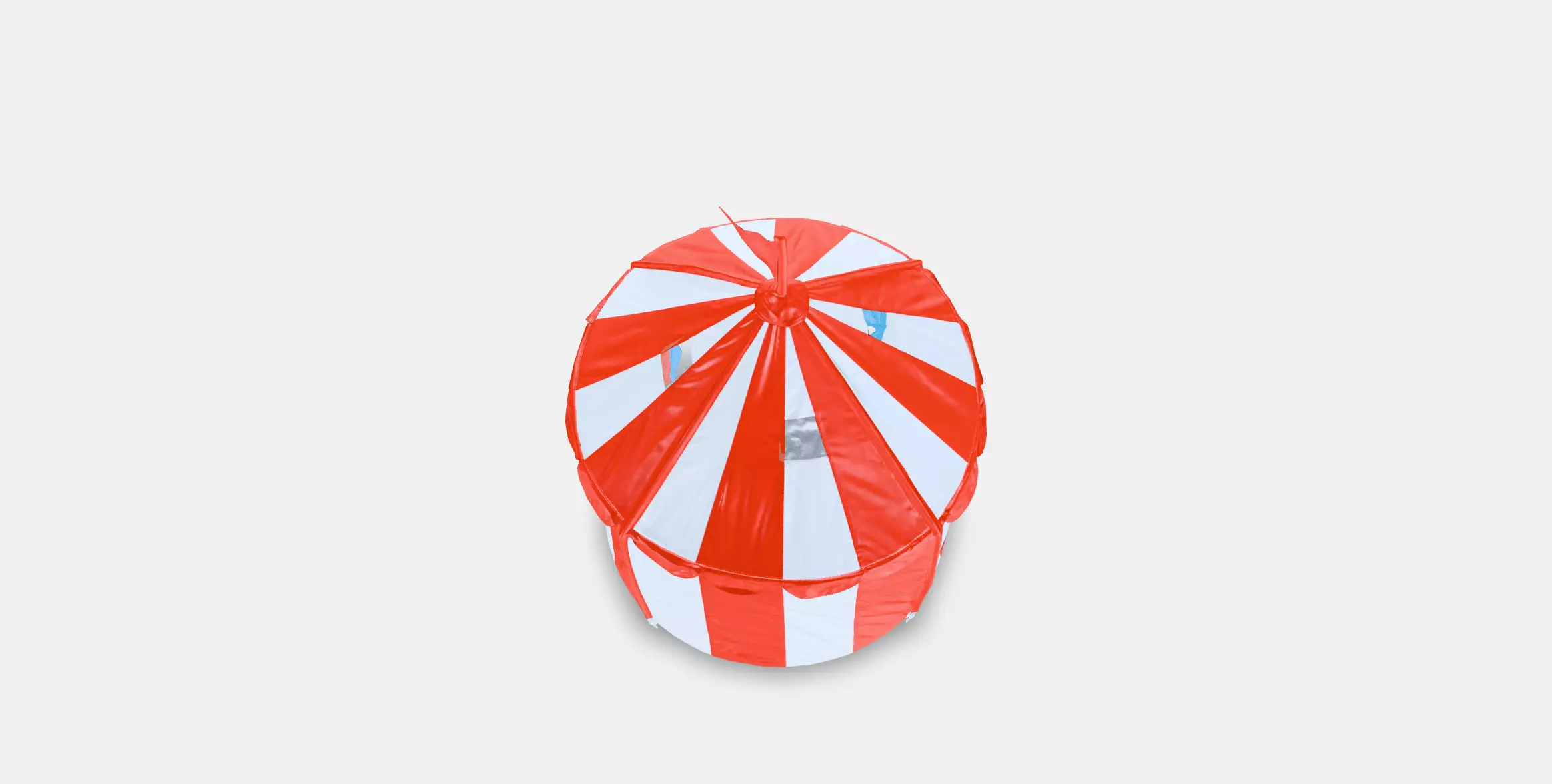 CIRCUS TENT Tent Low-poly 3D model_0