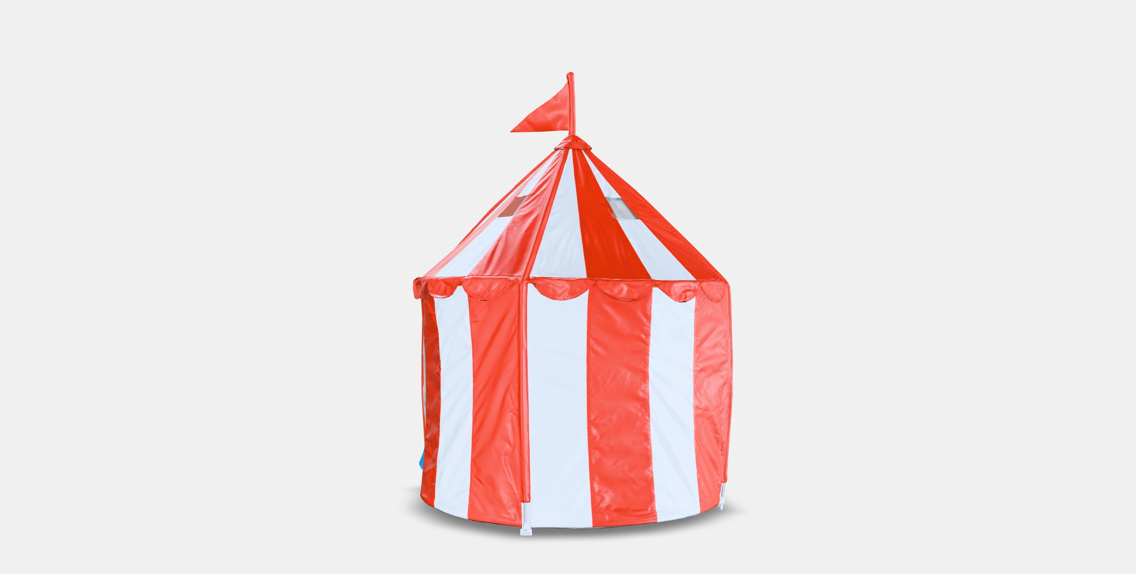 CIRCUS TENT Tent Low-poly 3D model_16
