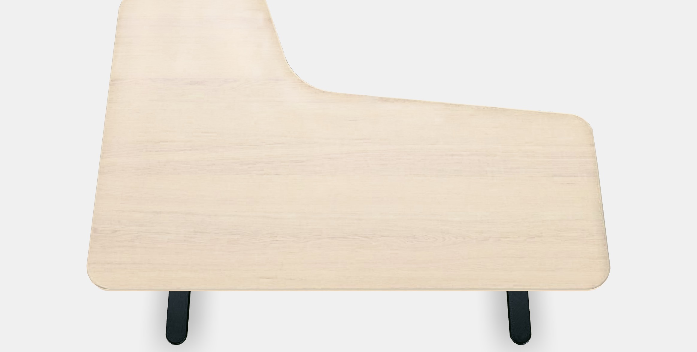 BEKANT Corner desk right sit-stand 3 Low-poly 3D model_5